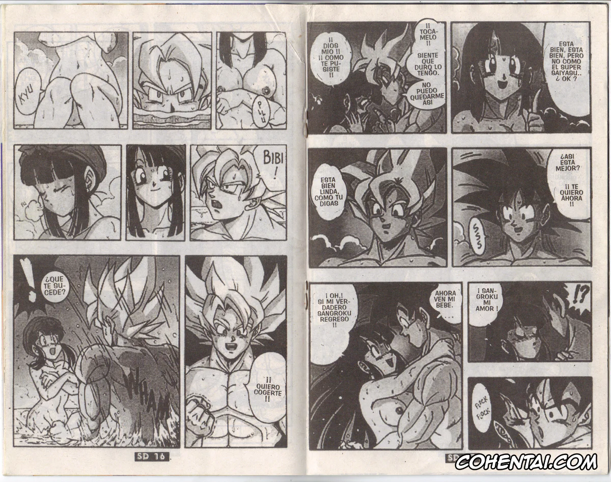 Dragon Ball Z xxx, Chi Chi xxx, Son Goku xxx, DRAGONBALL H Bessatsu Soushuuhen (Dragon Ball Z), pagina 7