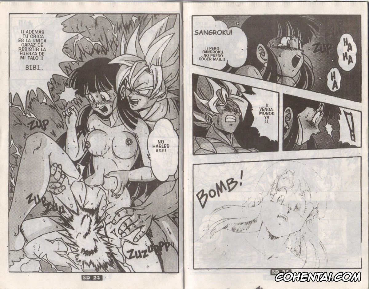 Dragon Ball Z porno, Chi Chi porno, Son Goku porno, DRAGONBALL H Bessatsu Soushuuhen (Dragon Ball Z), pagina 11