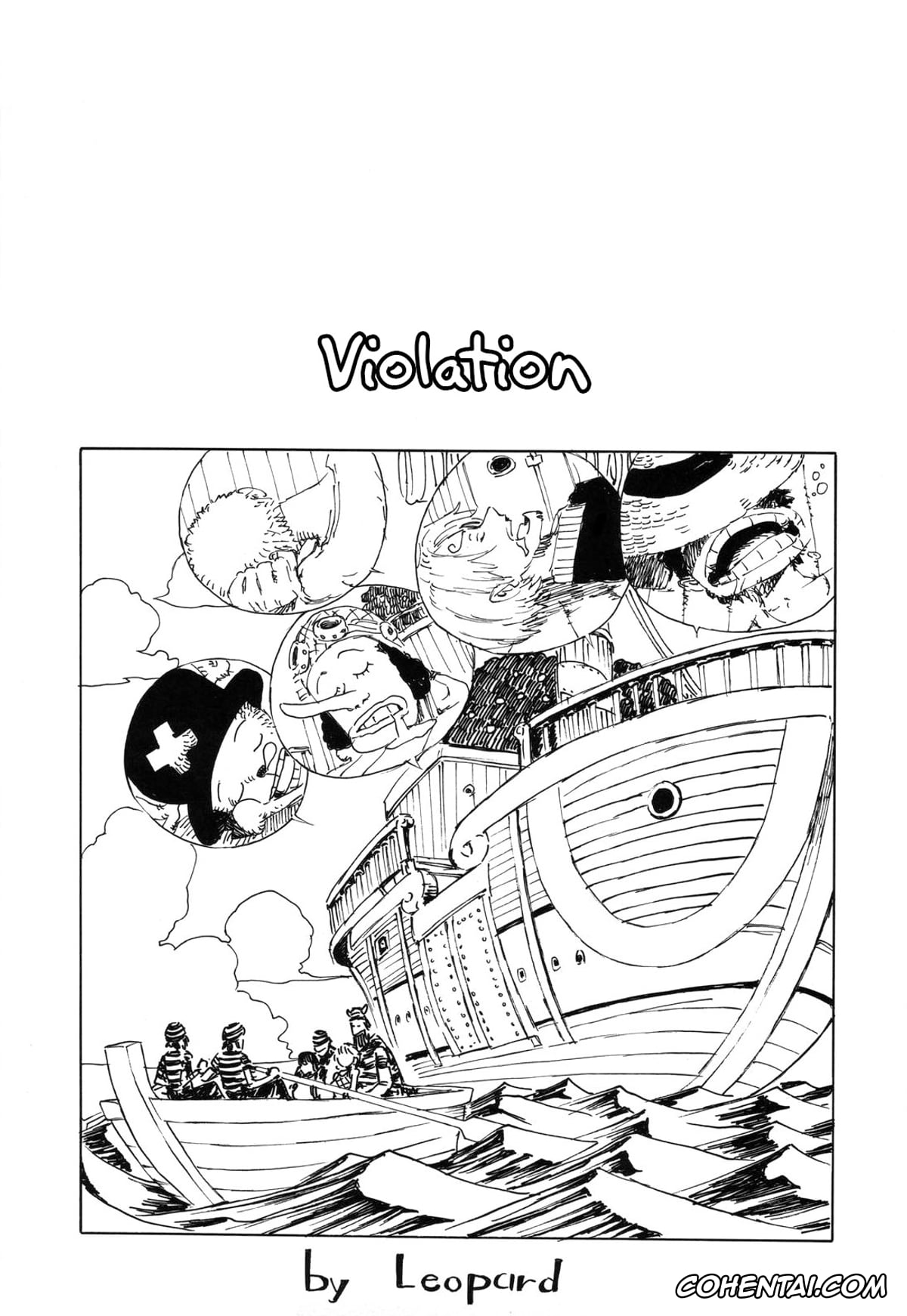 One Piece hentai, Nami hentai, Nico Robin hentai, Leopard Hon 7 (One Piece), pagina 3
