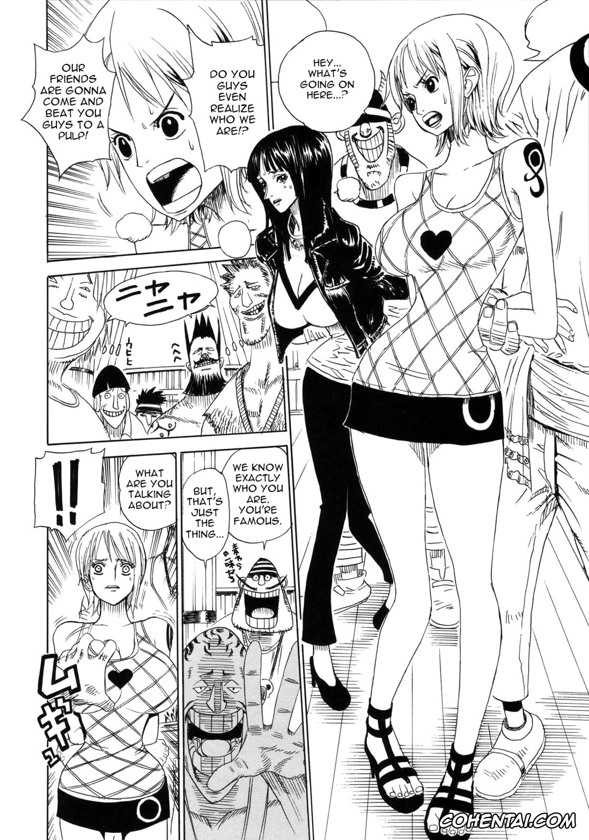 One Piece xxx, Nami xxx, Nico Robin xxx, Leopard Hon 7 (One Piece), pagina 4