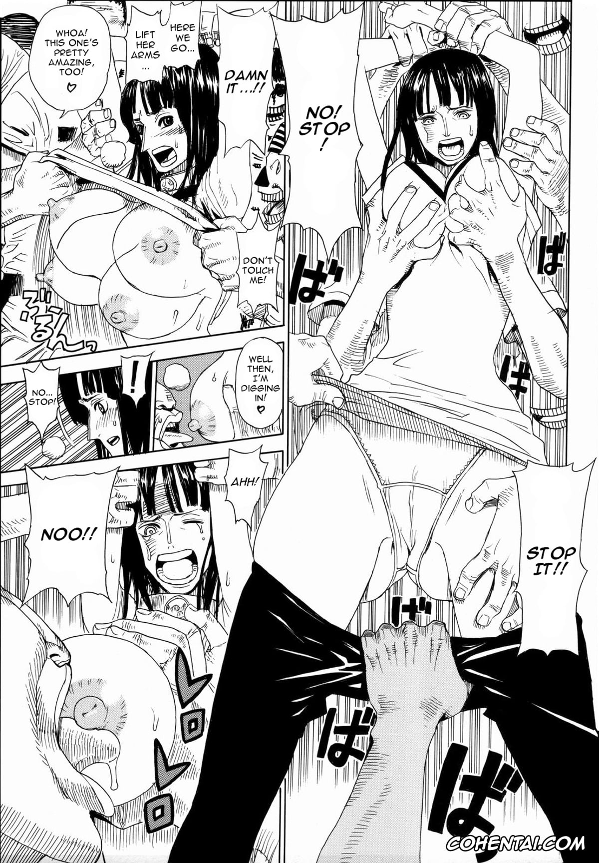 One Piece xxx, Nami xxx, Nico Robin xxx, Leopard Hon 7 (One Piece), pagina 7