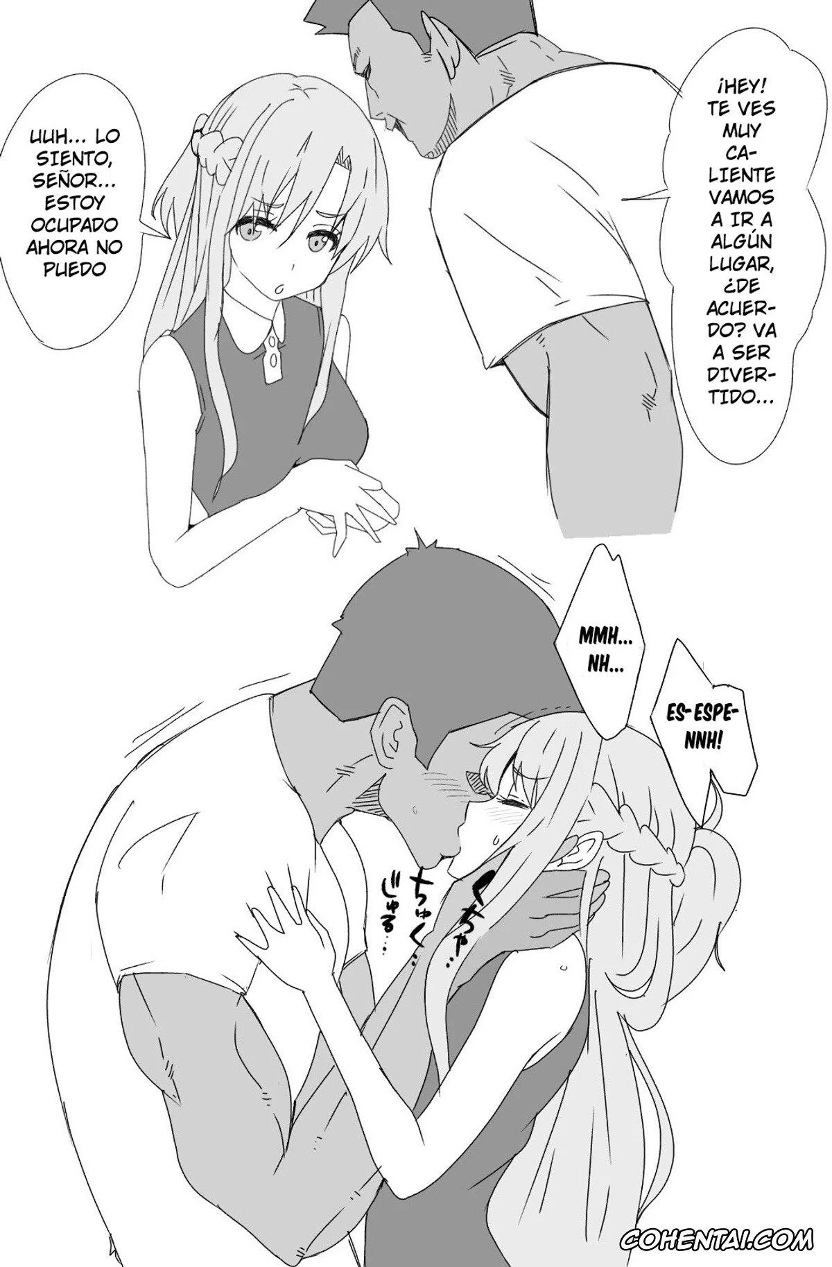 Sword Art Online xxx, Asuna Yuuki xxx, Asuna NTR (Sword Art Online), pagina 1