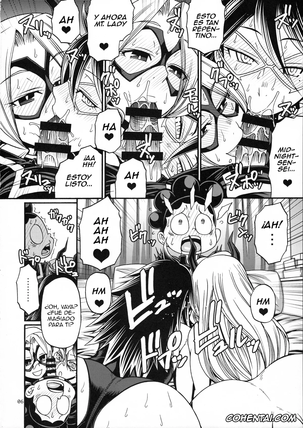 My Hero Academia | Boku No Hero Academia porno, Denki Kaminari porno, Izuku Midoriya porno, Momo Yaoyorozu porno, Mount Lady porno, Nemuri Kayama porno, Tenya Iida porno, Tooru Hagakure porno, M+M (Boku no Hero Academia), pagina 5