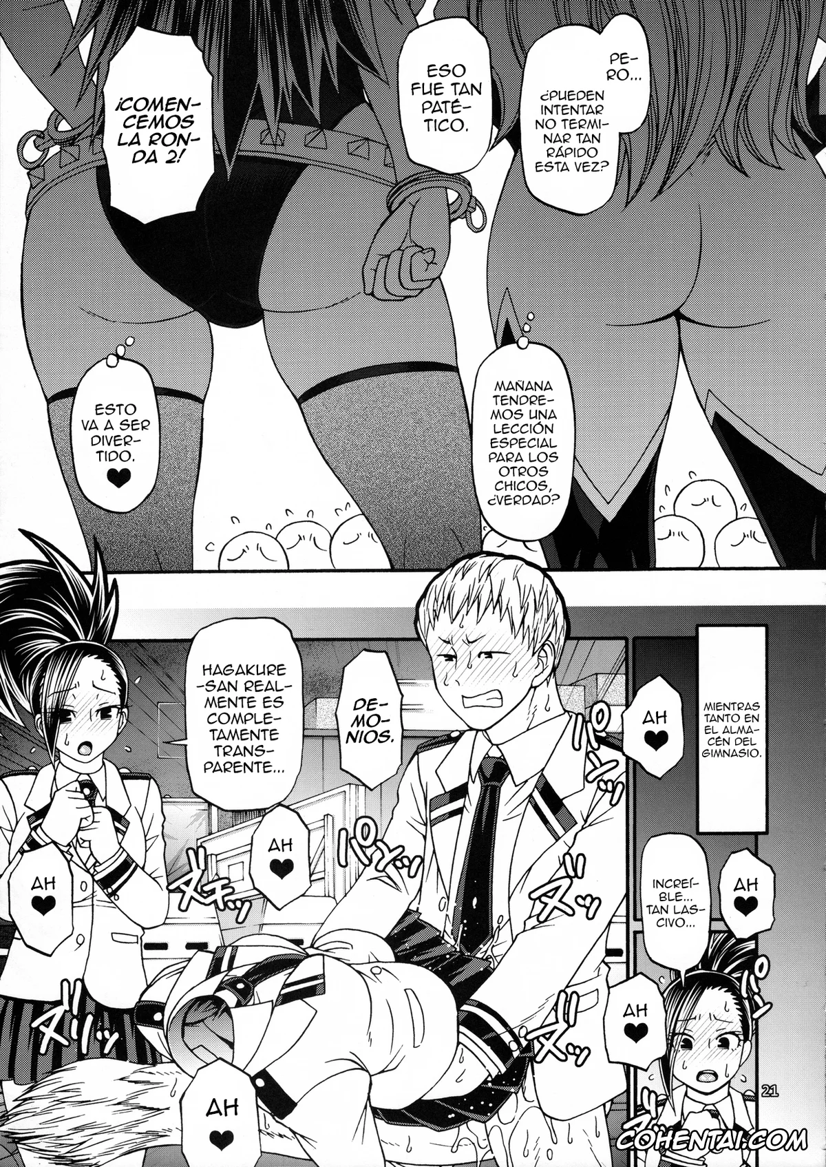 My Hero Academia | Boku No Hero Academia porno, Denki Kaminari porno, Izuku Midoriya porno, Momo Yaoyorozu porno, Mount Lady porno, Nemuri Kayama porno, Tenya Iida porno, Tooru Hagakure porno, M+M (Boku no Hero Academia), pagina 20