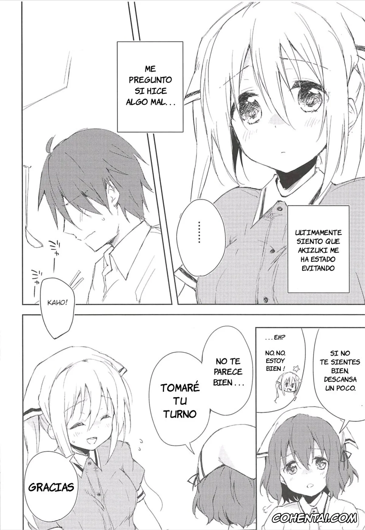 Blend S porno, Kaho Hinata porno, Prima volta (Blend S), pagina 5
