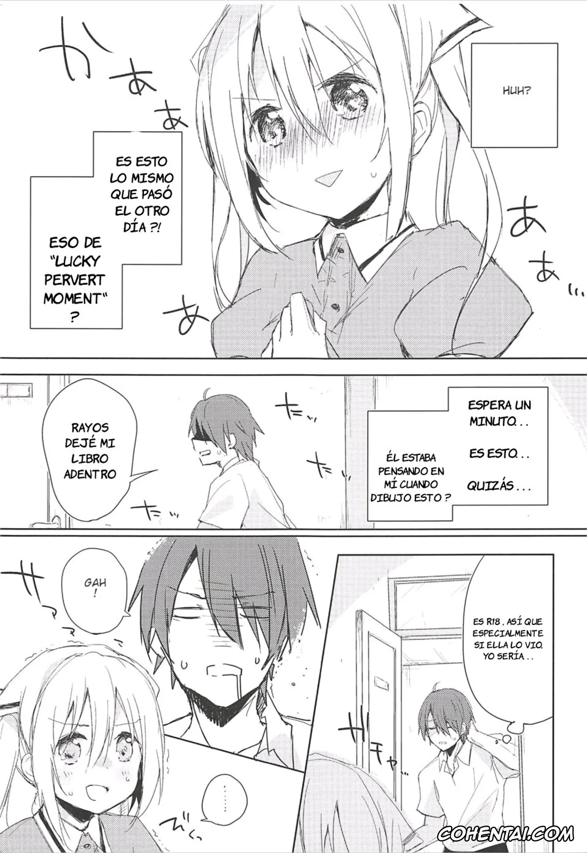 Blend S porno, Kaho Hinata porno, Prima volta (Blend S), pagina 8