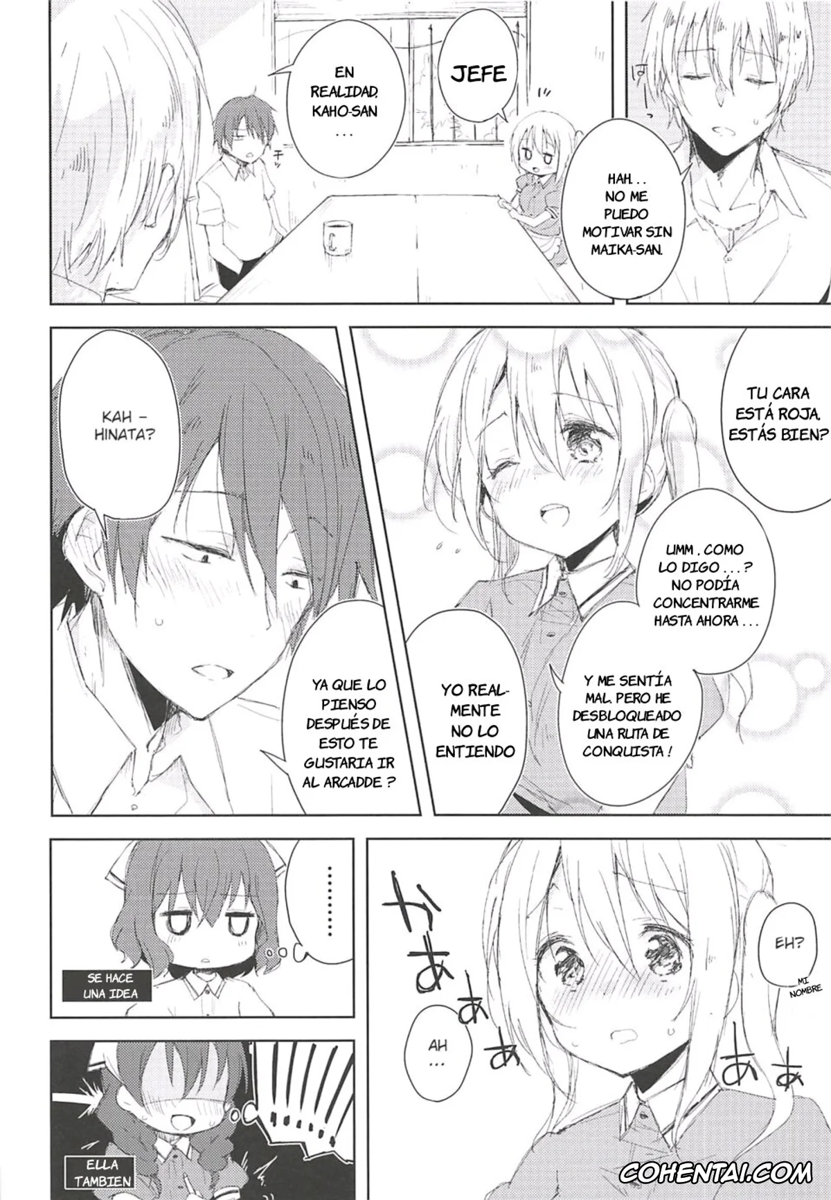 Blend S hentai, Kaho Hinata hentai, Prima volta (Blend S), pagina 21