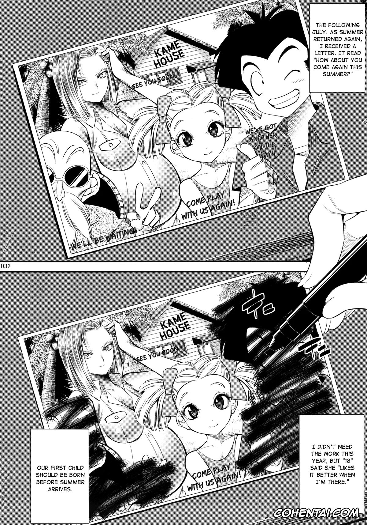 Dragon Ball Z xxx, Android 18 xxx, 18-gou ga Saimin de NTR-reru Hon (Dragon Ball Z), pagina 31