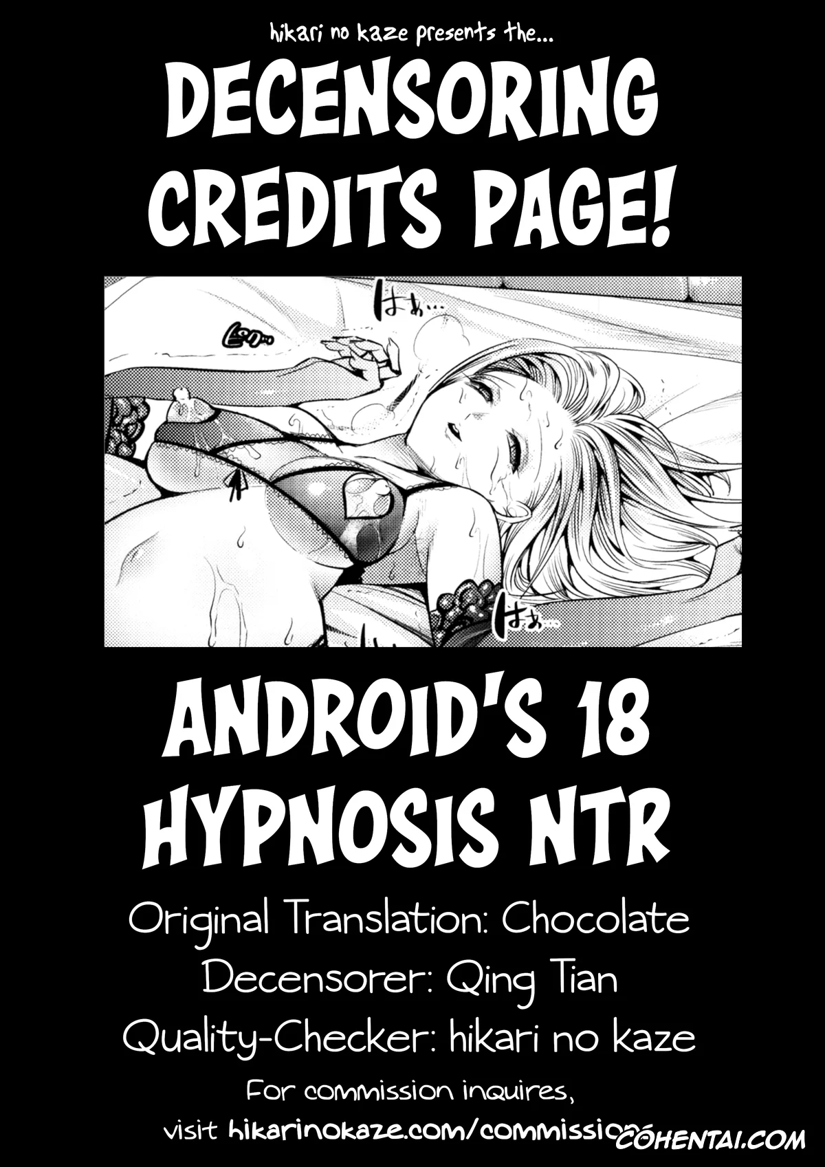 Dragon Ball Z porno, Android 18 porno, 18-gou ga Saimin de NTR-reru Hon (Dragon Ball Z), pagina 38