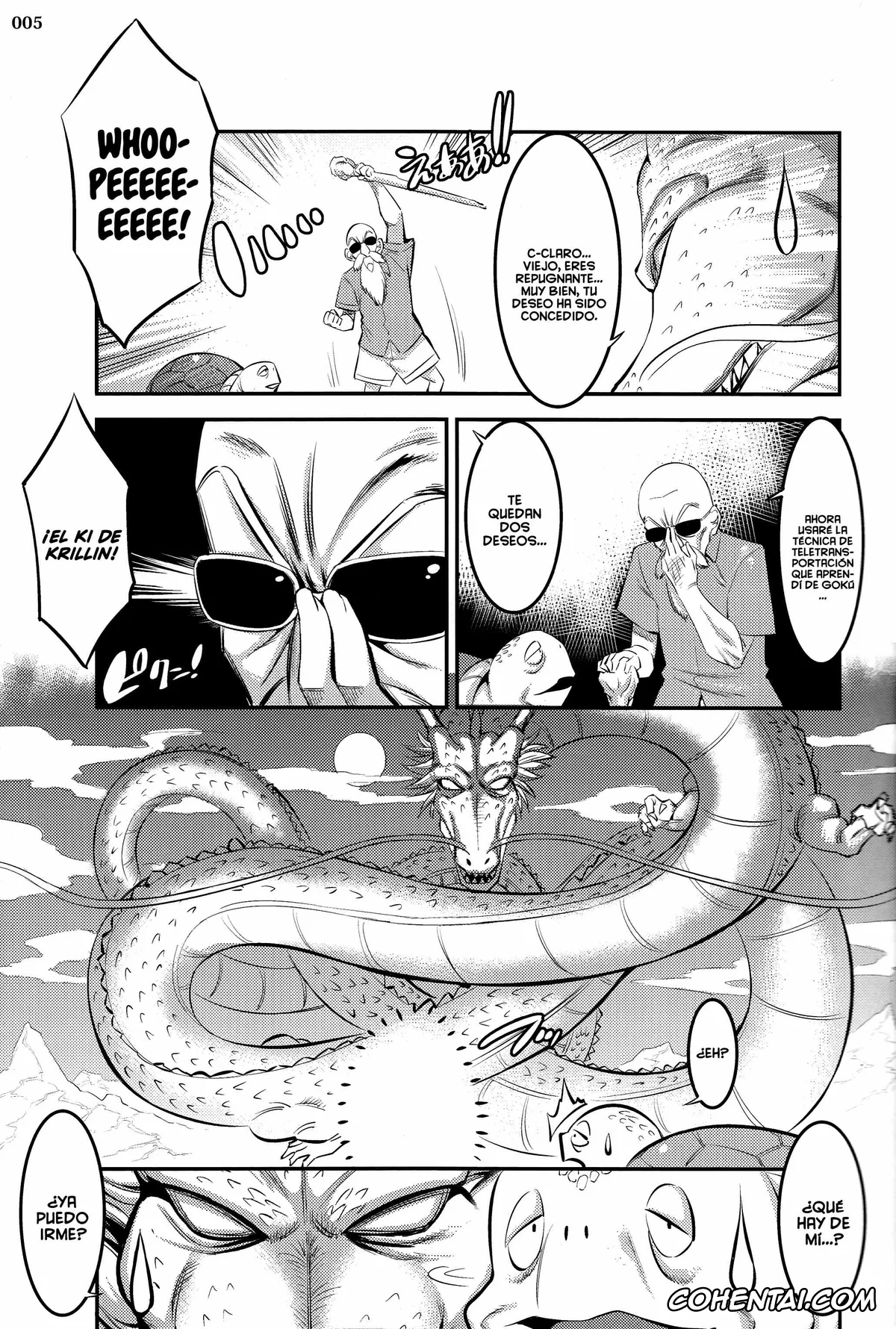 Dragon Ball Z xxx, Android 18 xxx, Master Roshi xxx, 18-gou ni Mainichi Muriyari Semen Shiboritorareru Hon (Dragon Ball Z), pagina 4