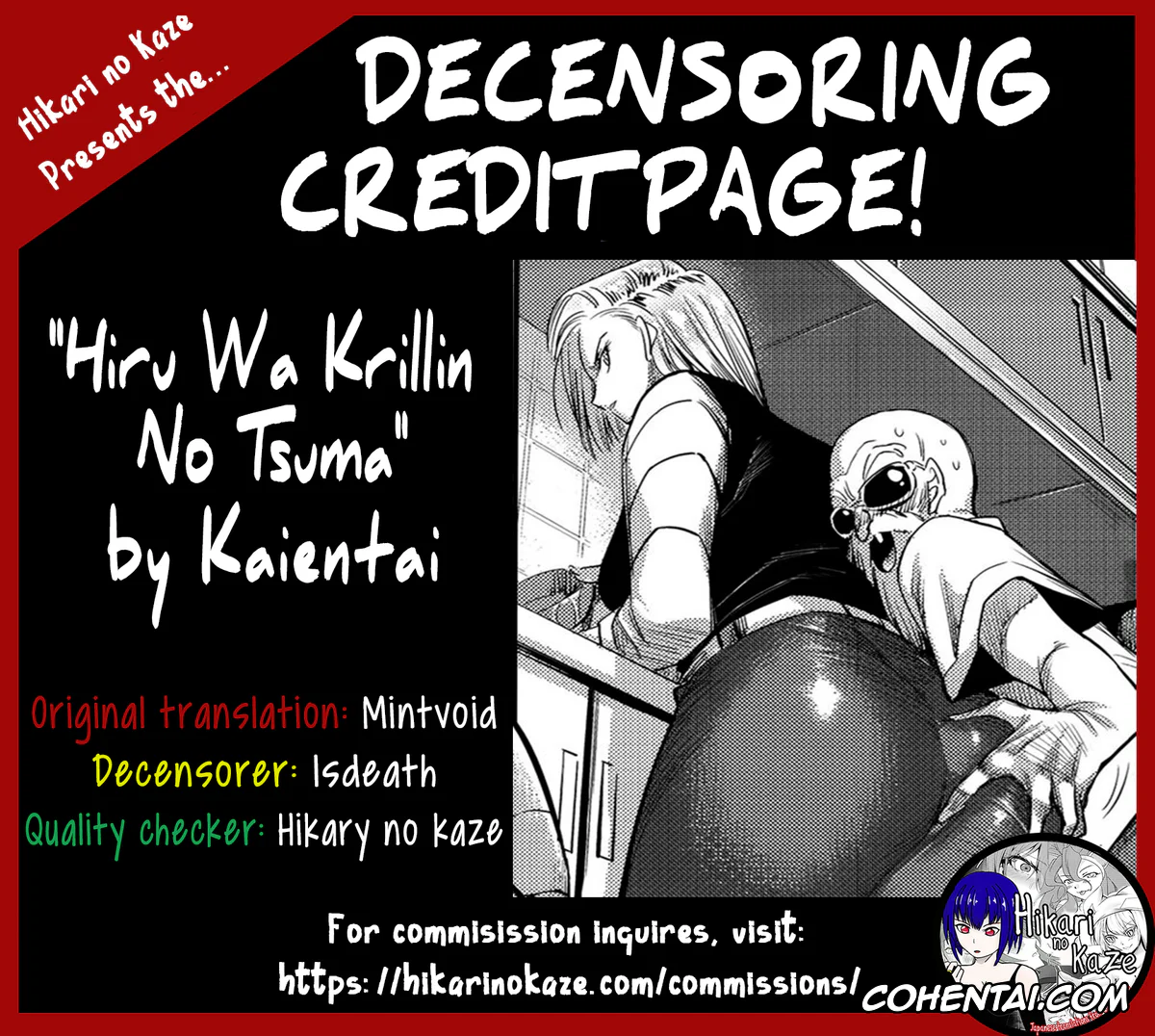 Dragon Ball Z hentai, Android 18 hentai, Hiru wa Krillin no Tsuma (Dragon Ball Z), pagina 39