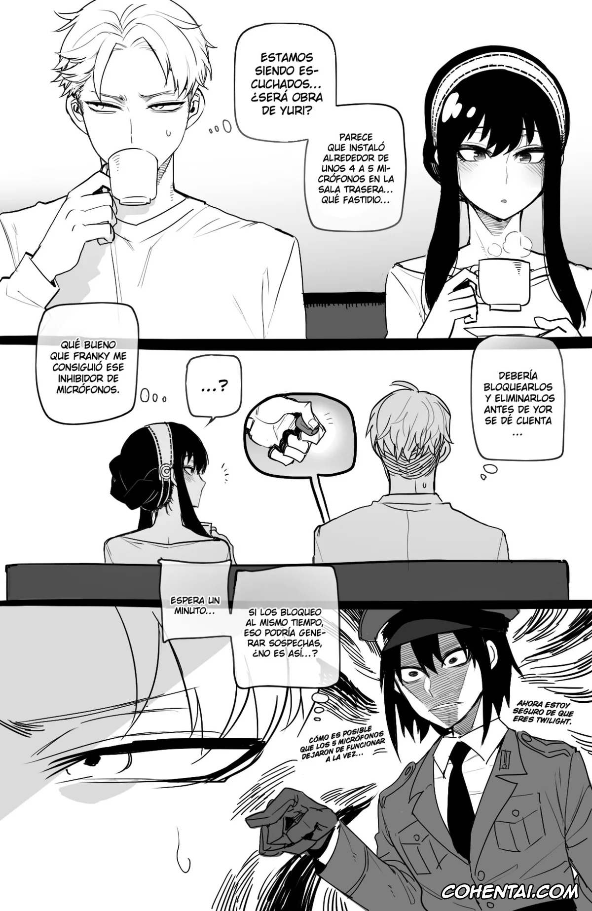 Spy x Family xxx, Loid Forger xxx, Yor Forger xxx, Spy x Sex (04/2022 reward) (Spy x Family), pagina 4