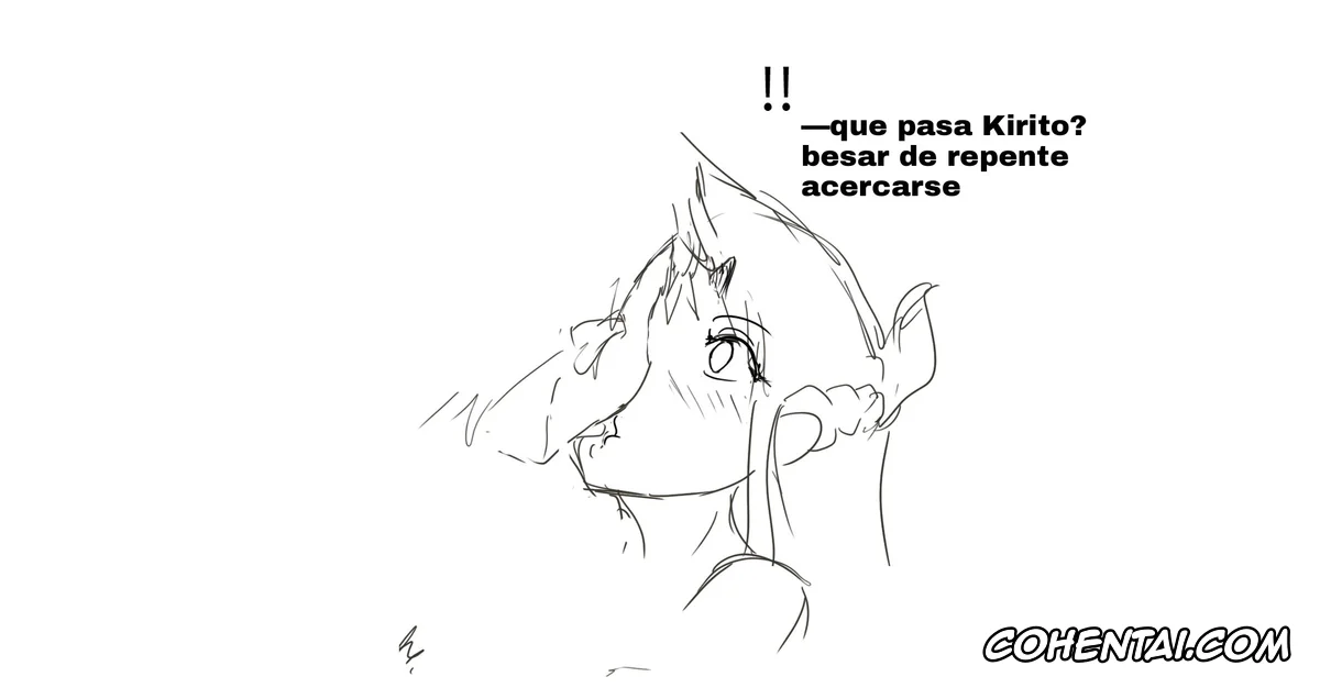 Sword Art Online hentai, Asuna Yuuki hentai, Kazuto Kirigaya | Kirito hentai, Rika Shinozaki | Lisbeth hentai, Otro Kirito (Sword Art Online), pagina 9