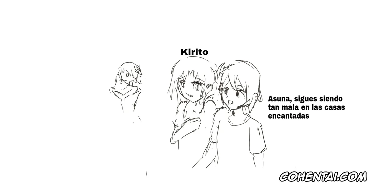 Sword Art Online hentai, Asuna Yuuki hentai, Kazuto Kirigaya | Kirito hentai, Rika Shinozaki | Lisbeth hentai, Otro Kirito (Sword Art Online), pagina 18