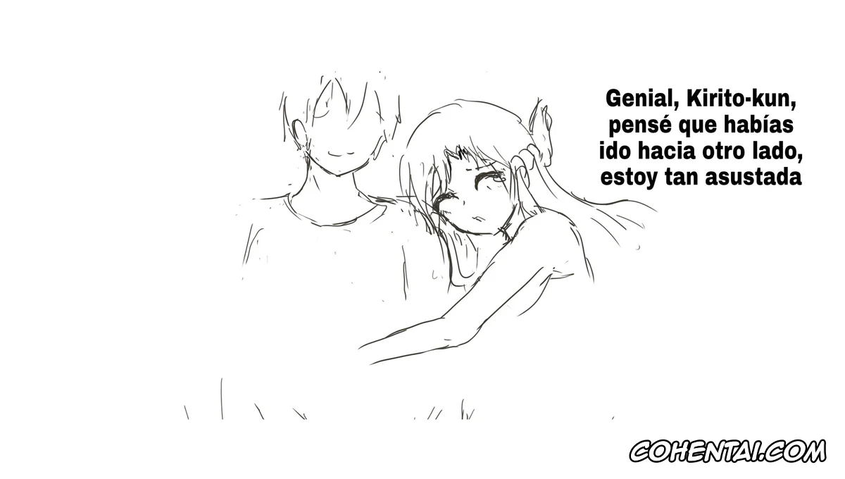 Sword Art Online hentai, Asuna Yuuki hentai, Kazuto Kirigaya | Kirito hentai, Rika Shinozaki | Lisbeth hentai, Otro Kirito (Sword Art Online), pagina 27