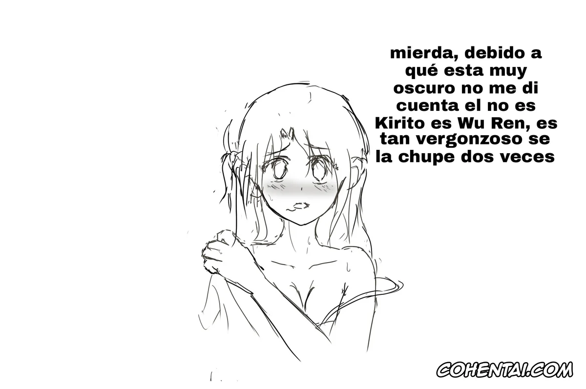 Sword Art Online hentai, Asuna Yuuki hentai, Kazuto Kirigaya | Kirito hentai, Rika Shinozaki | Lisbeth hentai, Otro Kirito (Sword Art Online), pagina 33