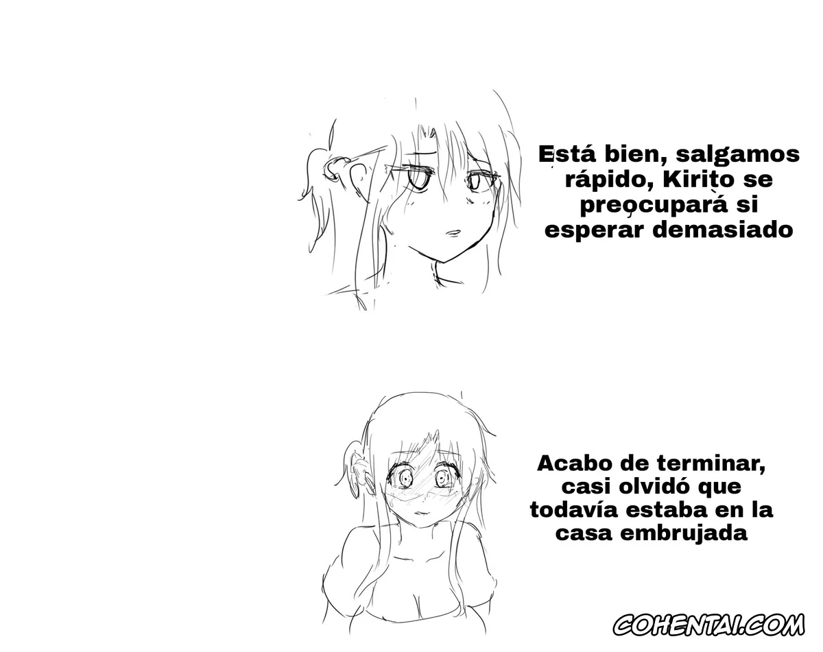 Sword Art Online hentai, Asuna Yuuki hentai, Kazuto Kirigaya | Kirito hentai, Rika Shinozaki | Lisbeth hentai, Otro Kirito (Sword Art Online), pagina 60