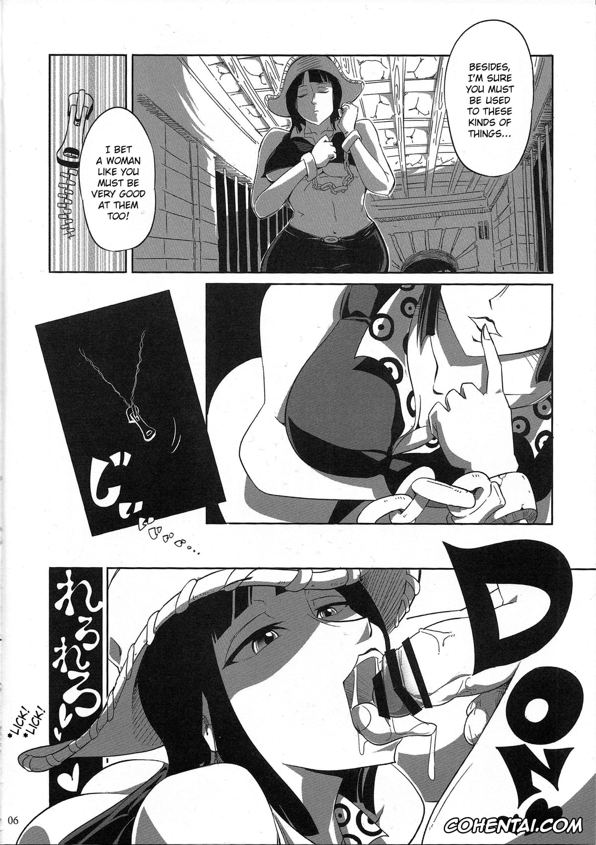 One Piece porno, Nico Robin porno, Pleasure ~Hansuru Koto~ (One Piece), pagina 5