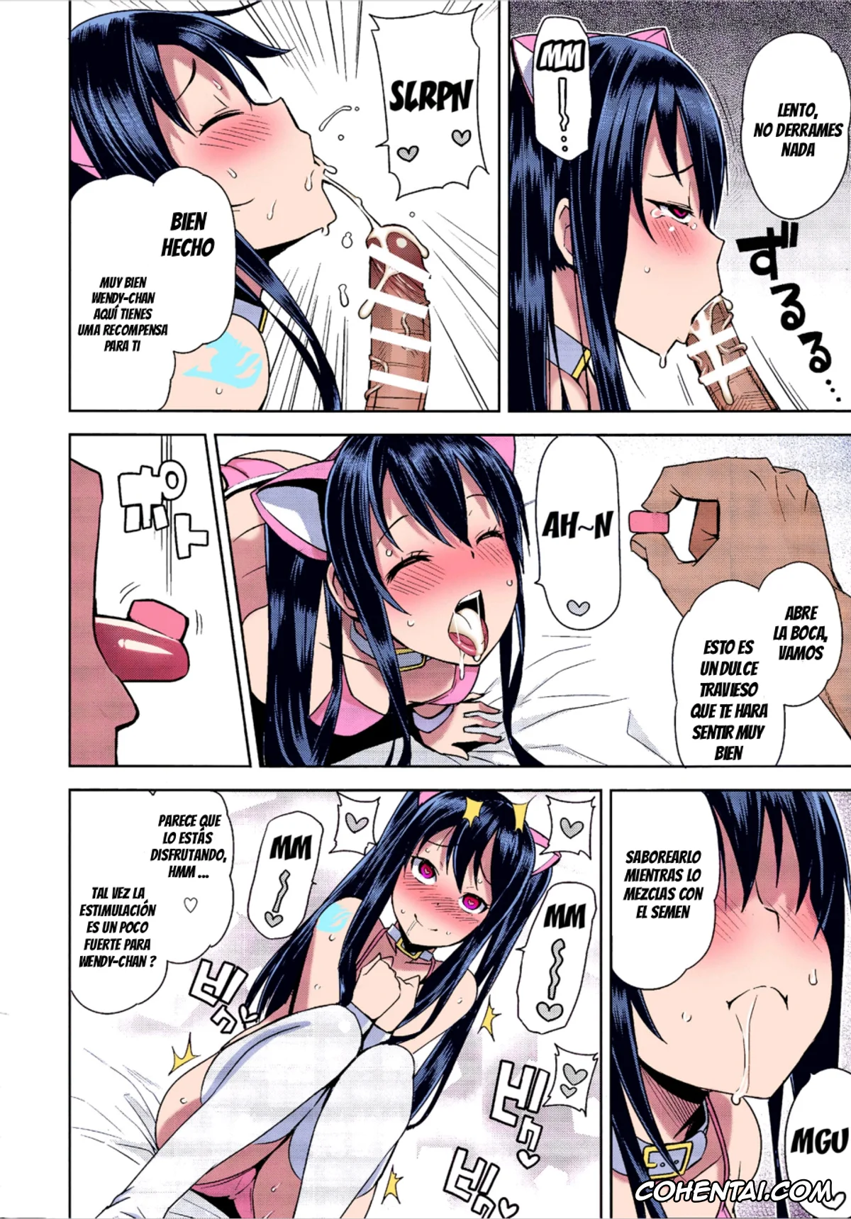 Fairy Tail xxx, Lucy Heartfilia xxx, Wendy Marvell xxx, Chichikko Bitch 2 – Witch Bitch Collection Vol.1 Version (Fairy Tail), pagina 7