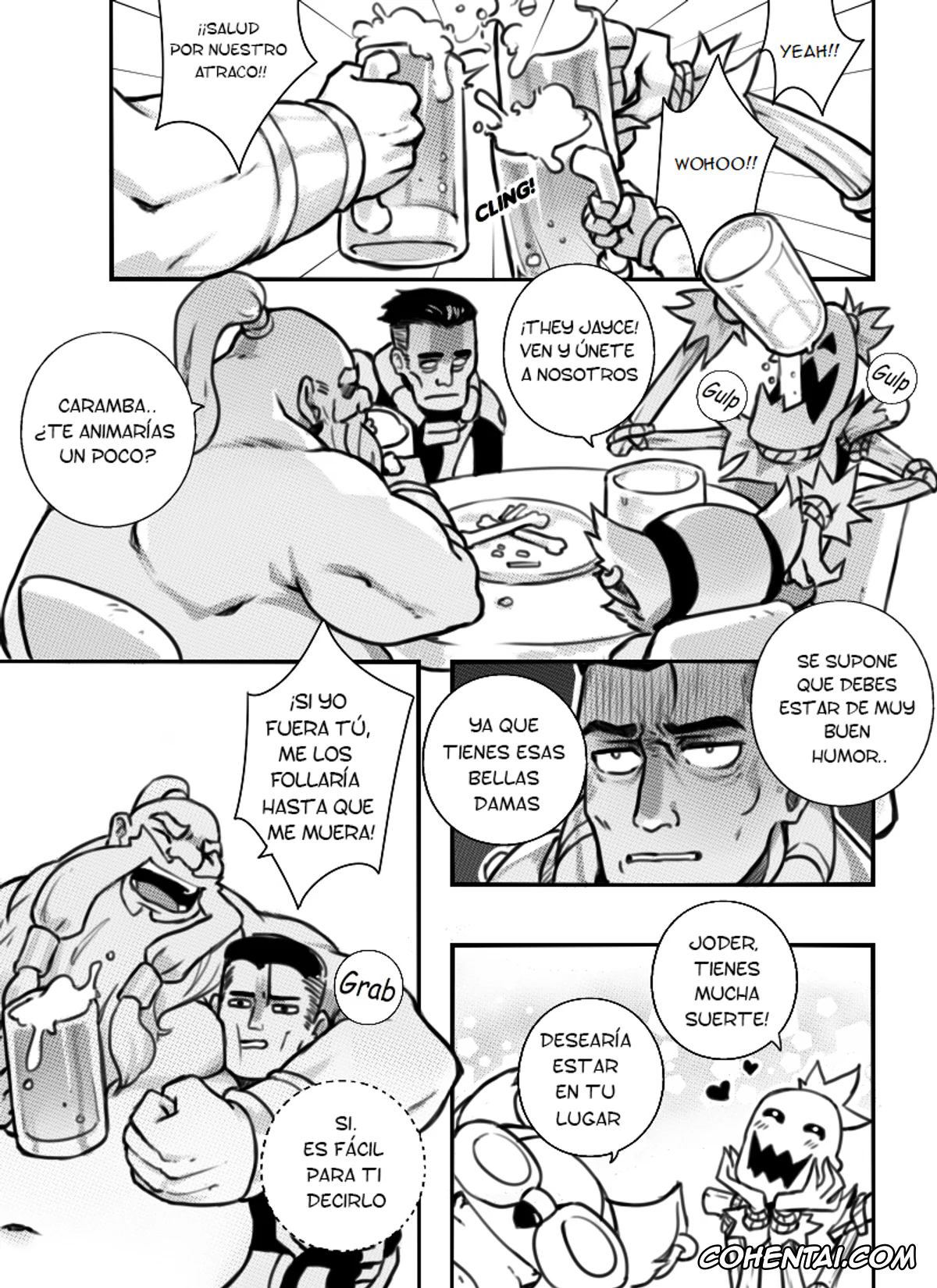 League of Legends hentai, Miss Fortune | Sarah Fortune hentai, Riven hentai, Zac hentai, At your Service (League of Legends), pagina 3