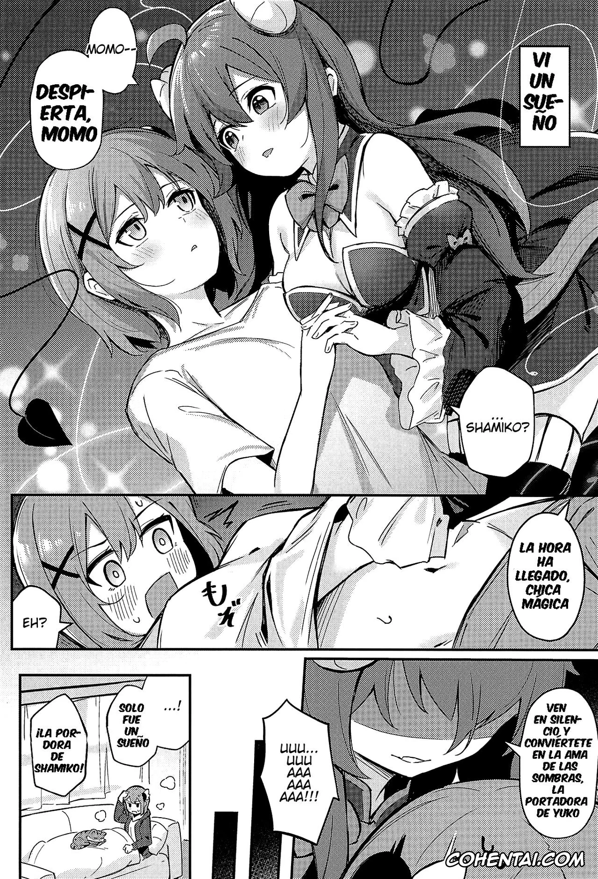Machikado Mazoku | The Demon Girl Next Door hentai, Momo Chiyoda hentai, Yuko Yoshida | Shamiko hentai, Mazoku no usui Sho (Machikado Mazoku), pagina 3