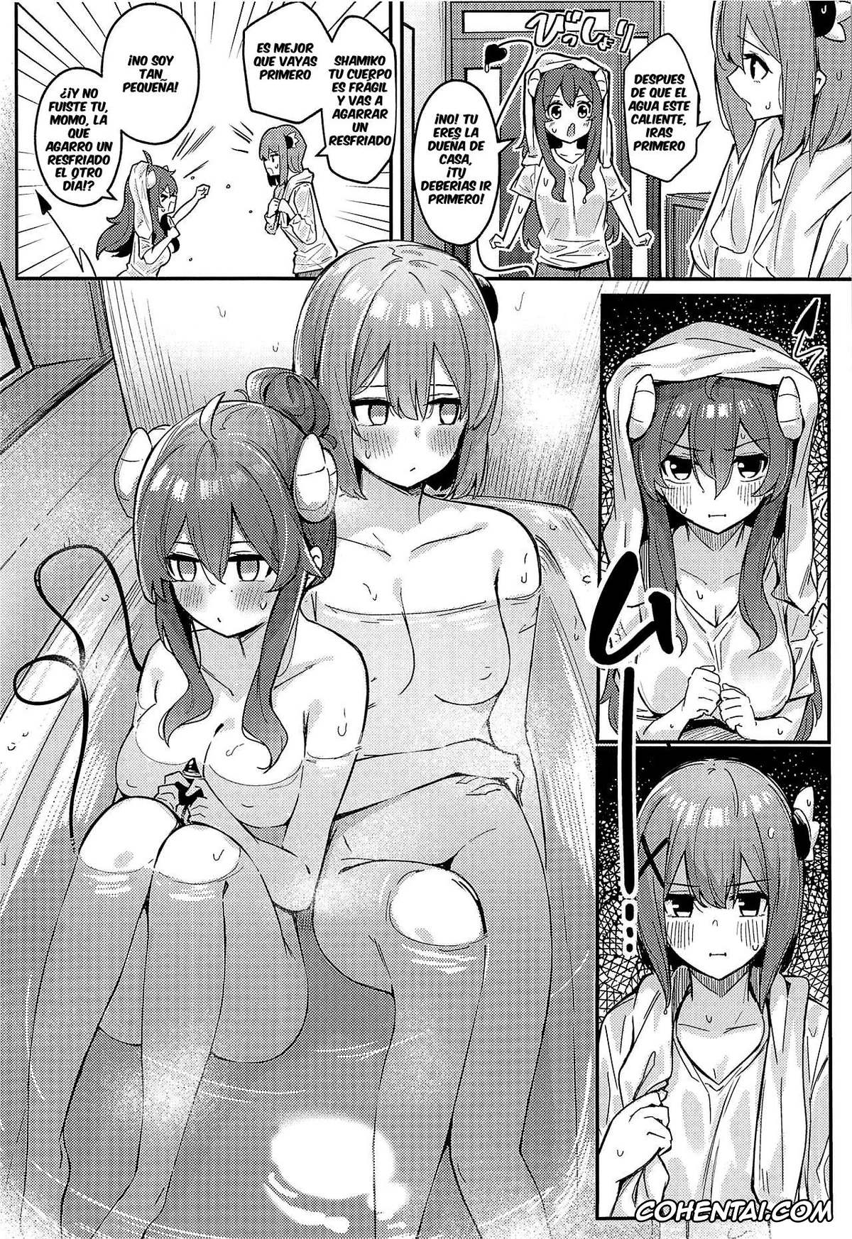 Machikado Mazoku | The Demon Girl Next Door hentai, Momo Chiyoda hentai, Yuko Yoshida | Shamiko hentai, Mazoku no usui Sho (Machikado Mazoku), pagina 9