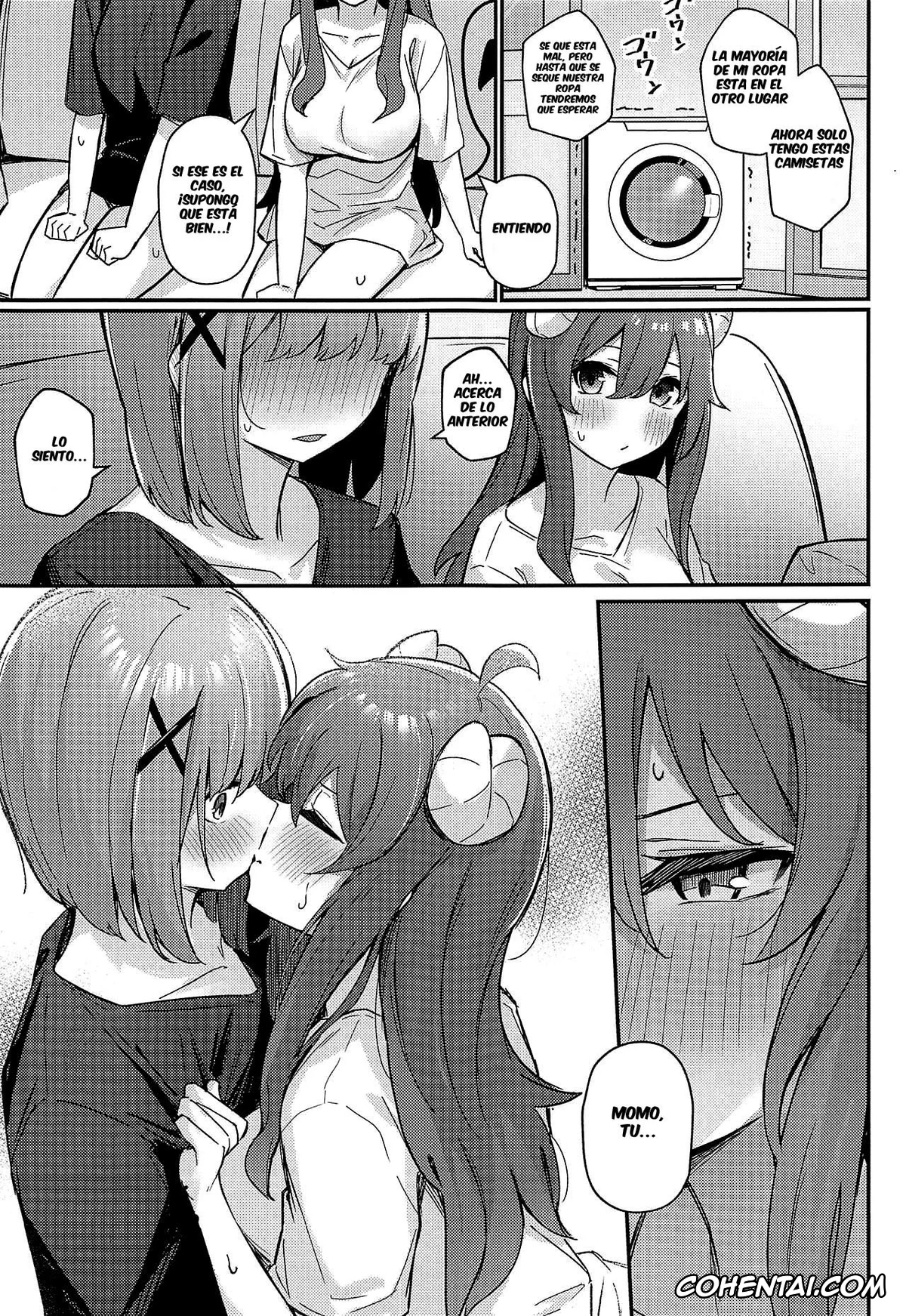 Machikado Mazoku | The Demon Girl Next Door xxx, Momo Chiyoda xxx, Yuko Yoshida | Shamiko xxx, Mazoku no usui Sho (Machikado Mazoku), pagina 16