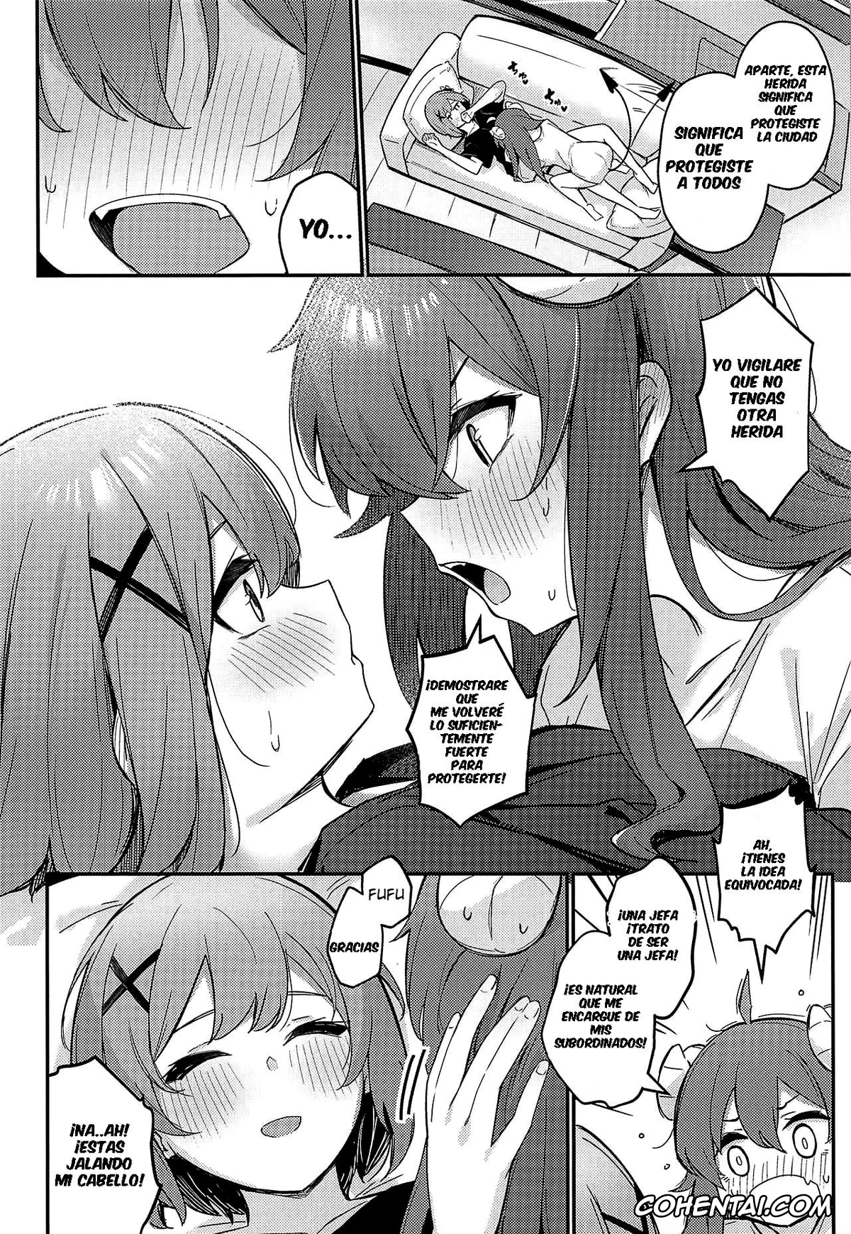Machikado Mazoku | The Demon Girl Next Door xxx, Momo Chiyoda xxx, Yuko Yoshida | Shamiko xxx, Mazoku no usui Sho (Machikado Mazoku), pagina 19