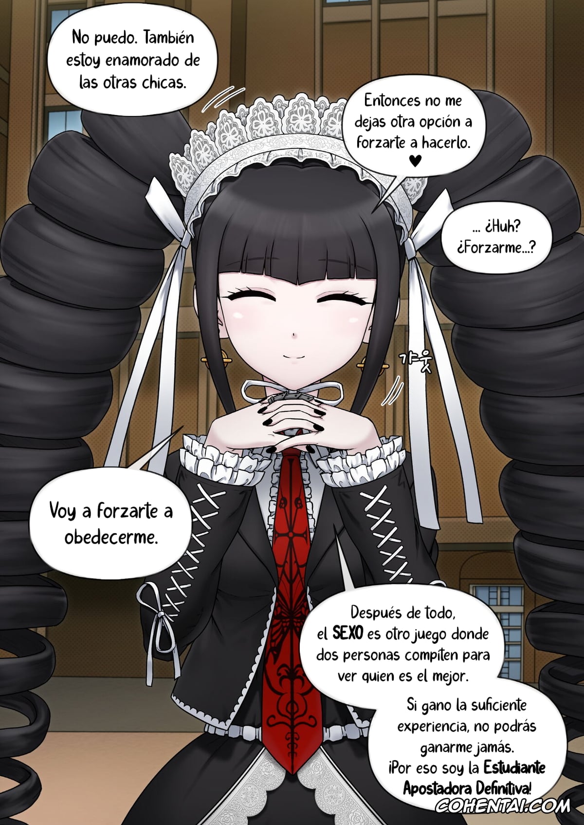 Danganronpa xxx, Celestia Ludenberg xxx, Makoto Naegi xxx, Celestia Ludenberg (Danganronpa), pagina 7