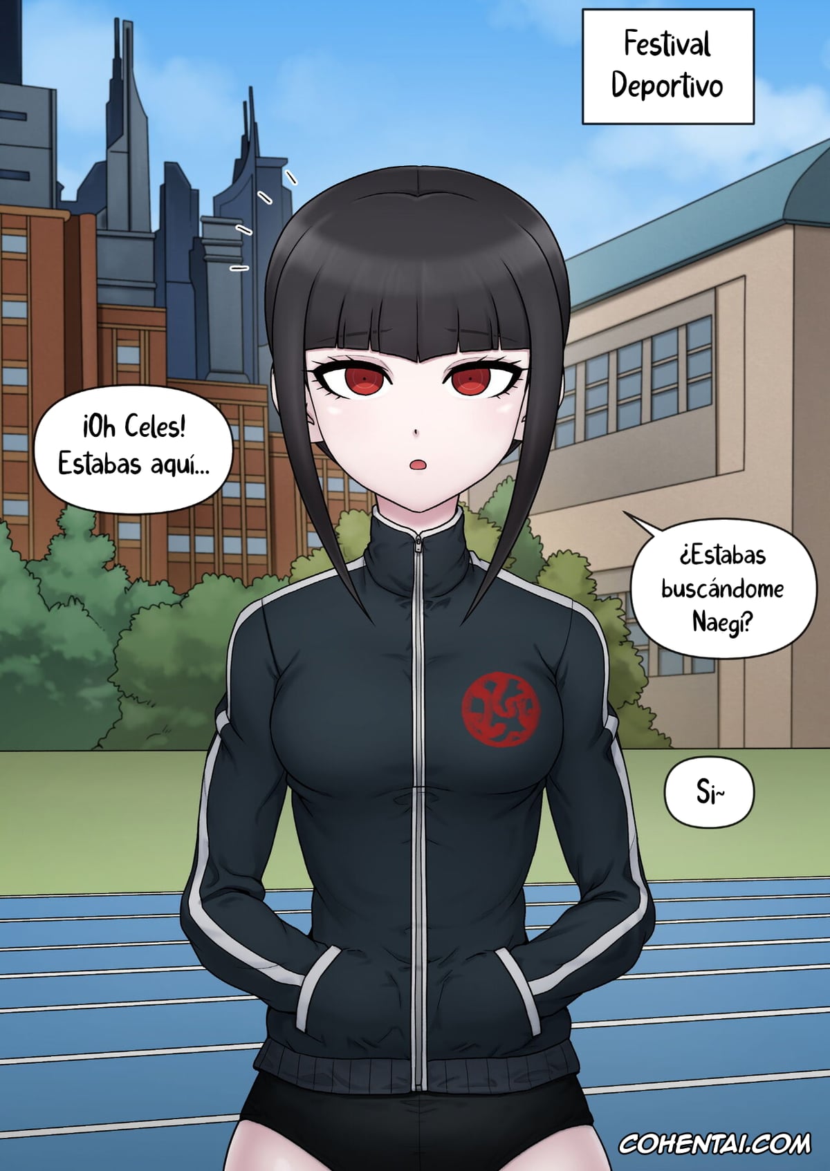 Danganronpa xxx, Celestia Ludenberg xxx, Makoto Naegi xxx, Celestia Ludenberg (Danganronpa), pagina 28