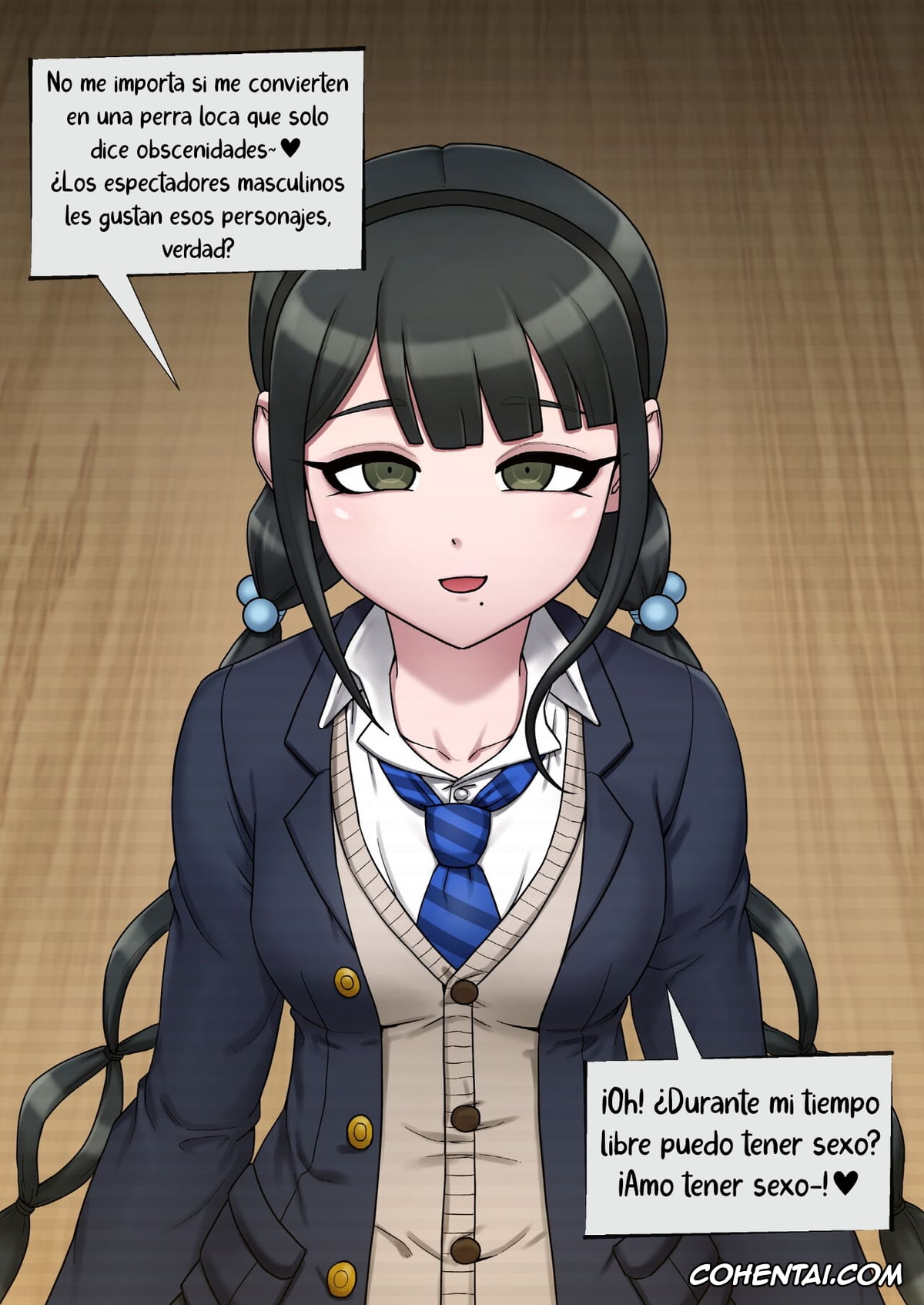 Danganronpa hentai, Tenko Chabashira hentai, Tenko Chabashira (Danganronpa), pagina 3