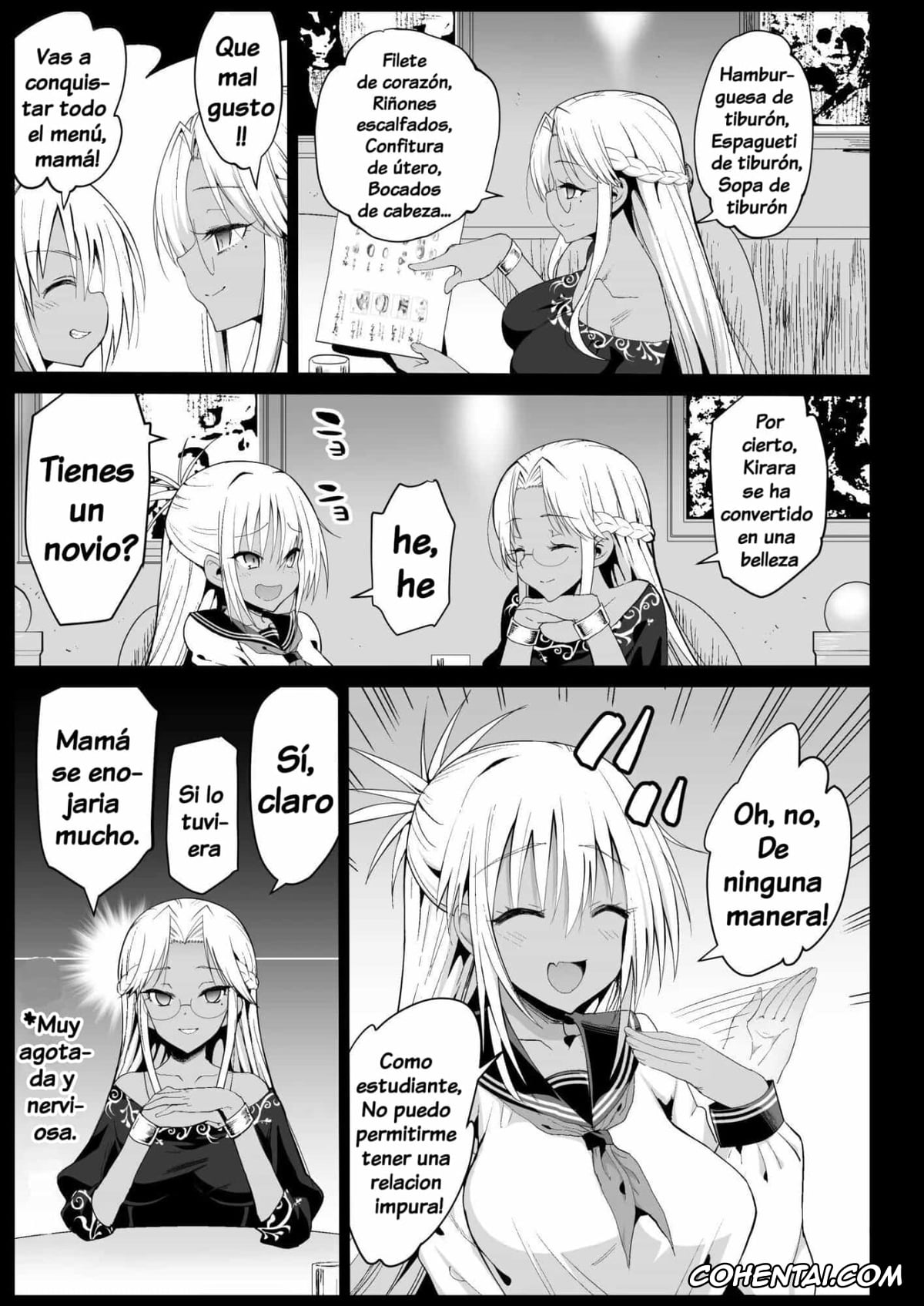 Original porno, Kyousei Enkou 5 ~Kuro Gal JK o Kane de Dakitai~, pagina 5