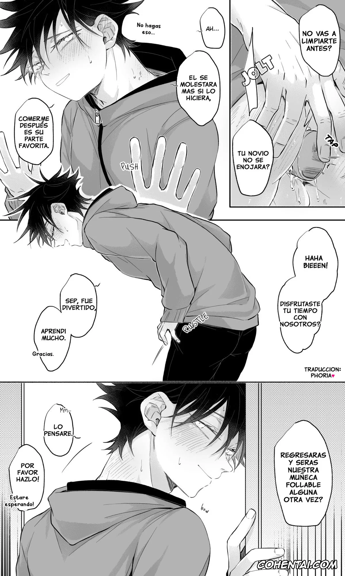 Jujutsu Kaisen porno, Megumi Fushiguro porno, Whoregumi Gangbang (Jujutsu Kaisen), pagina 11