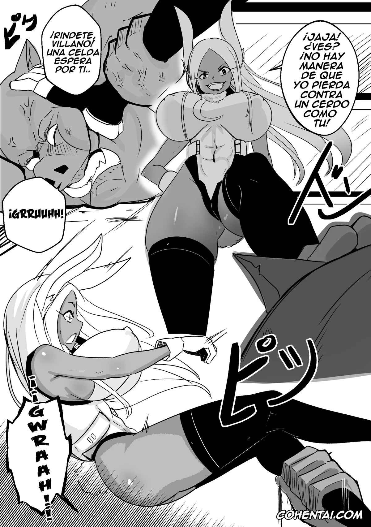 My Hero Academia | Boku No Hero Academia hentai, Rumi Usagiyama hentai, Mirko wa Maketa (Boku no Hero Academia), pagina 3