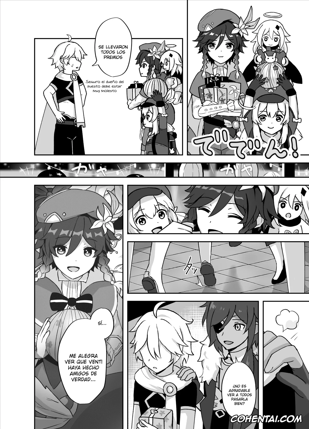 Genshin Impact porno, Aether porno, Venti porno, Tomoru Umi ni Kaze wa Fuku (Genshin Impact), pagina 5
