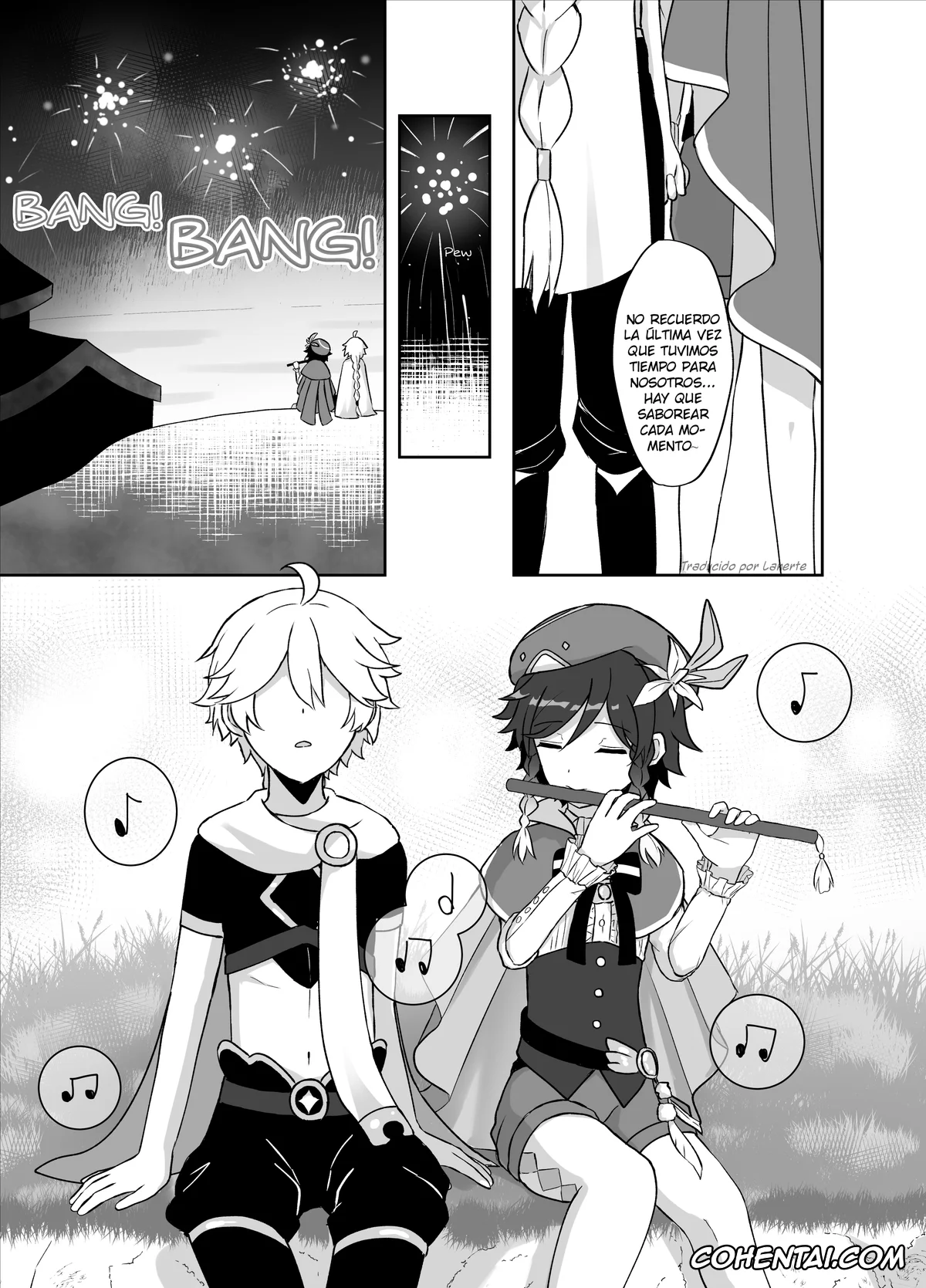 Genshin Impact porno, Aether porno, Venti porno, Tomoru Umi ni Kaze wa Fuku (Genshin Impact), pagina 8