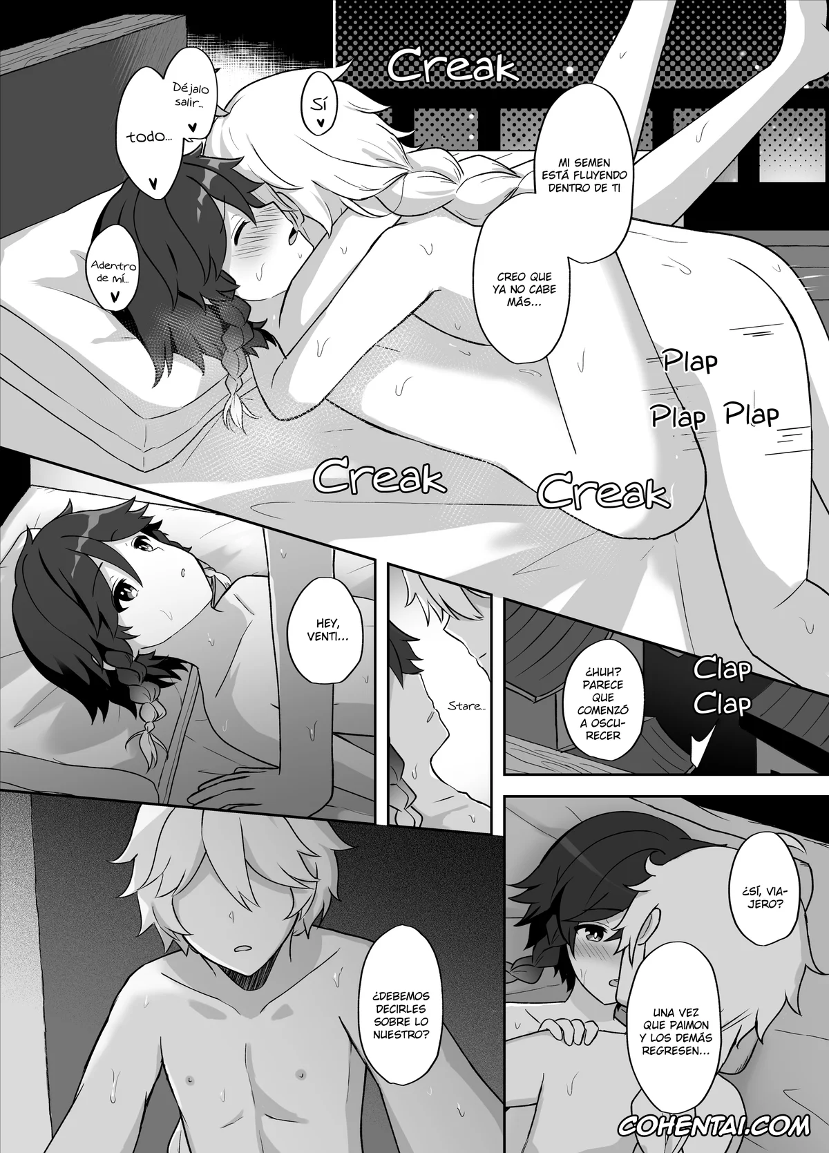 Genshin Impact xxx, Aether xxx, Venti xxx, Tomoru Umi ni Kaze wa Fuku (Genshin Impact), pagina 25