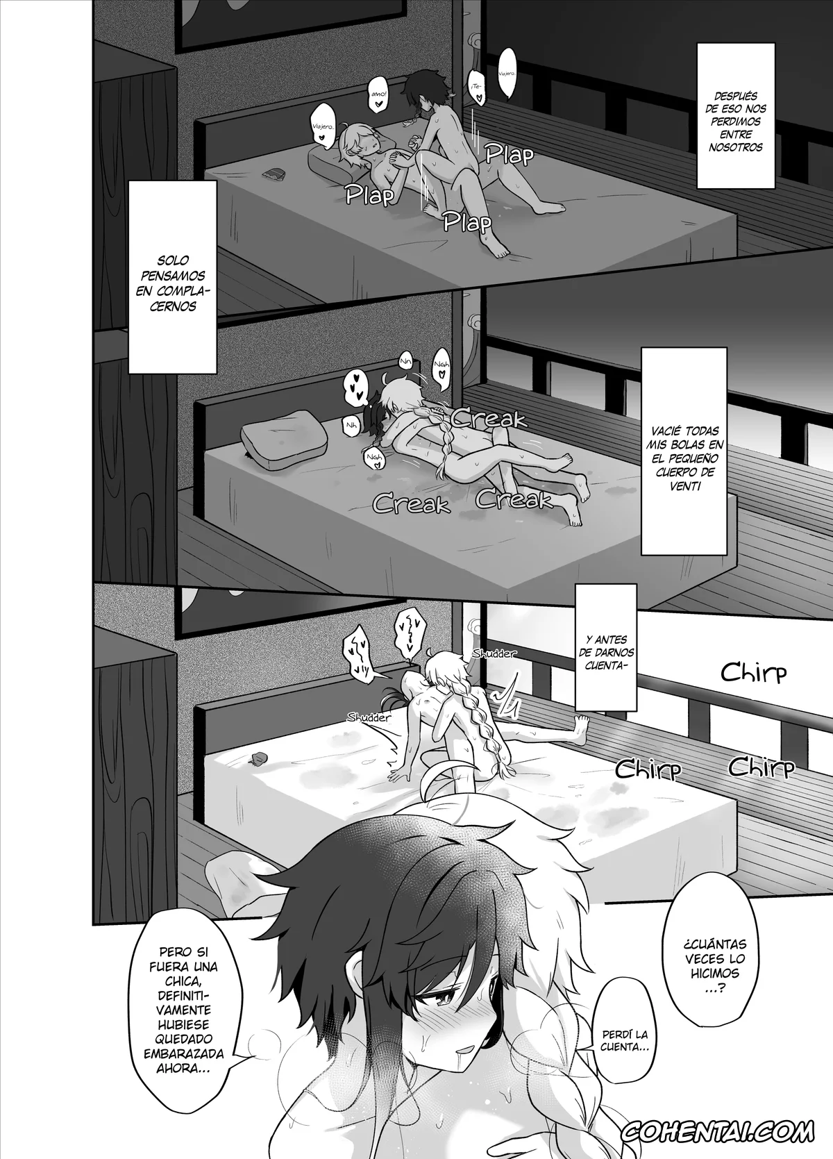 Genshin Impact porno, Aether porno, Venti porno, Tomoru Umi ni Kaze wa Fuku (Genshin Impact), pagina 29