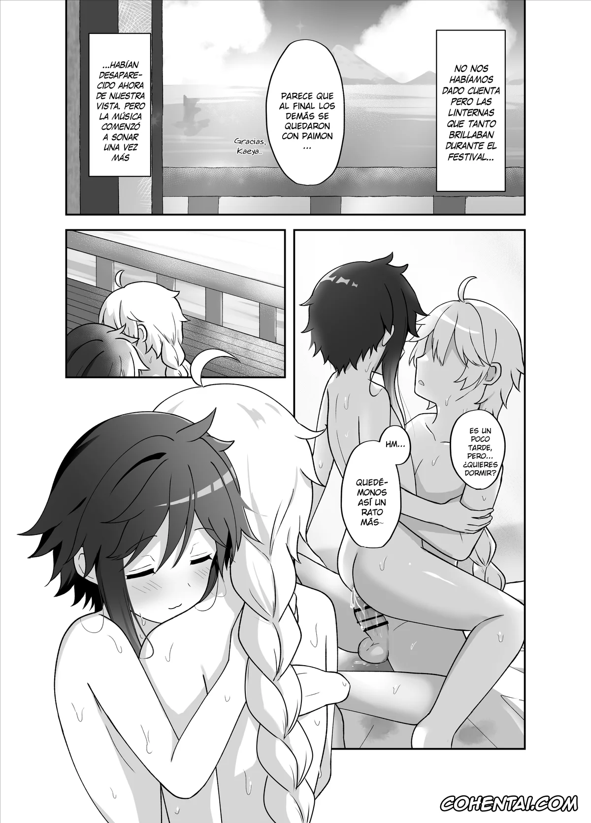 Genshin Impact hentai, Aether hentai, Venti hentai, Tomoru Umi ni Kaze wa Fuku (Genshin Impact), pagina 30