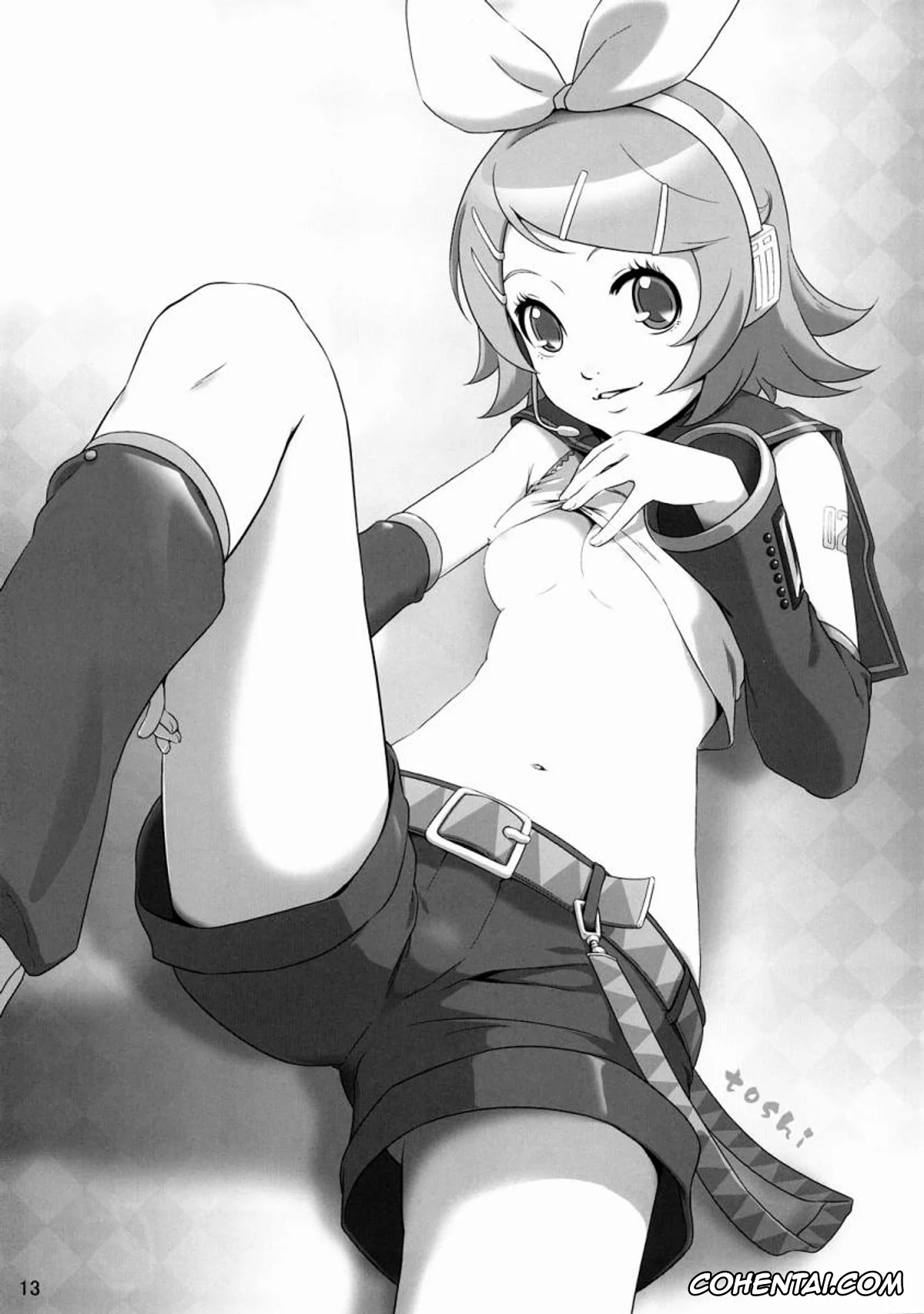 VOCALOID hentai, Miku Hatsune hentai, Rin Kagamine hentai, Mixture (Vocaloid), pagina 12