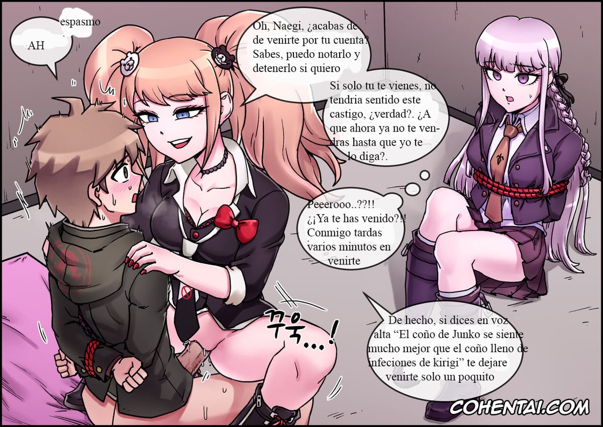 Danganronpa xxx, Junko Enoshima xxx, Kyouko Kirigiri xxx, Makoto Naegi xxx, Enoshima Junko Reverse Rape (Danganronpa), pagina 4