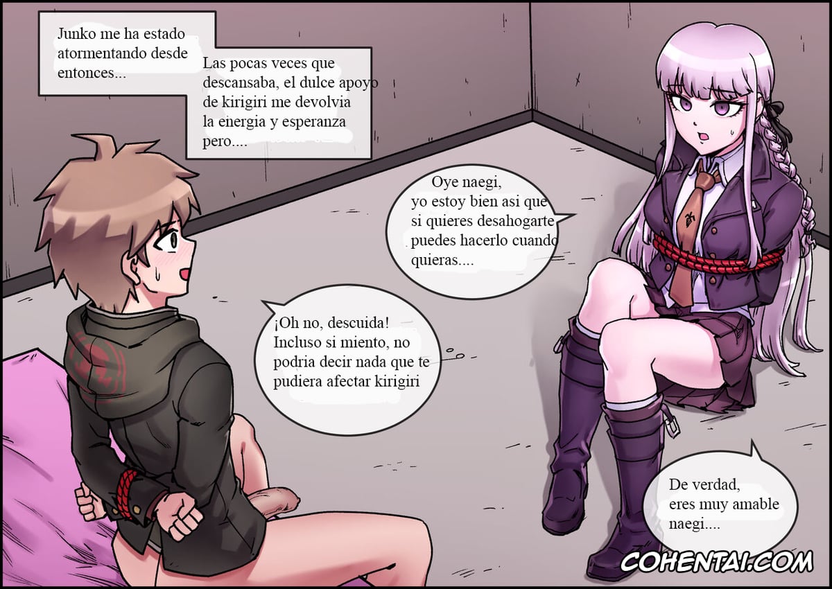 Danganronpa xxx, Junko Enoshima xxx, Kyouko Kirigiri xxx, Makoto Naegi xxx, Enoshima Junko Reverse Rape (Danganronpa), pagina 7