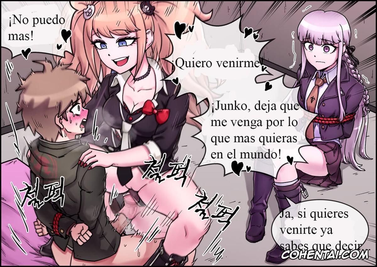 Danganronpa porno, Junko Enoshima porno, Kyouko Kirigiri porno, Makoto Naegi porno, Enoshima Junko Reverse Rape (Danganronpa), pagina 11