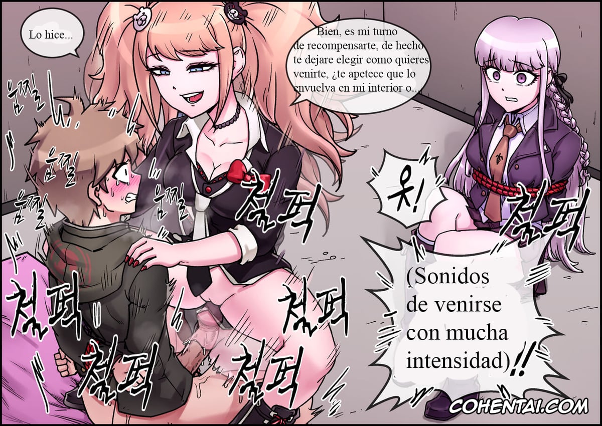 Danganronpa xxx, Junko Enoshima xxx, Kyouko Kirigiri xxx, Makoto Naegi xxx, Enoshima Junko Reverse Rape (Danganronpa), pagina 13