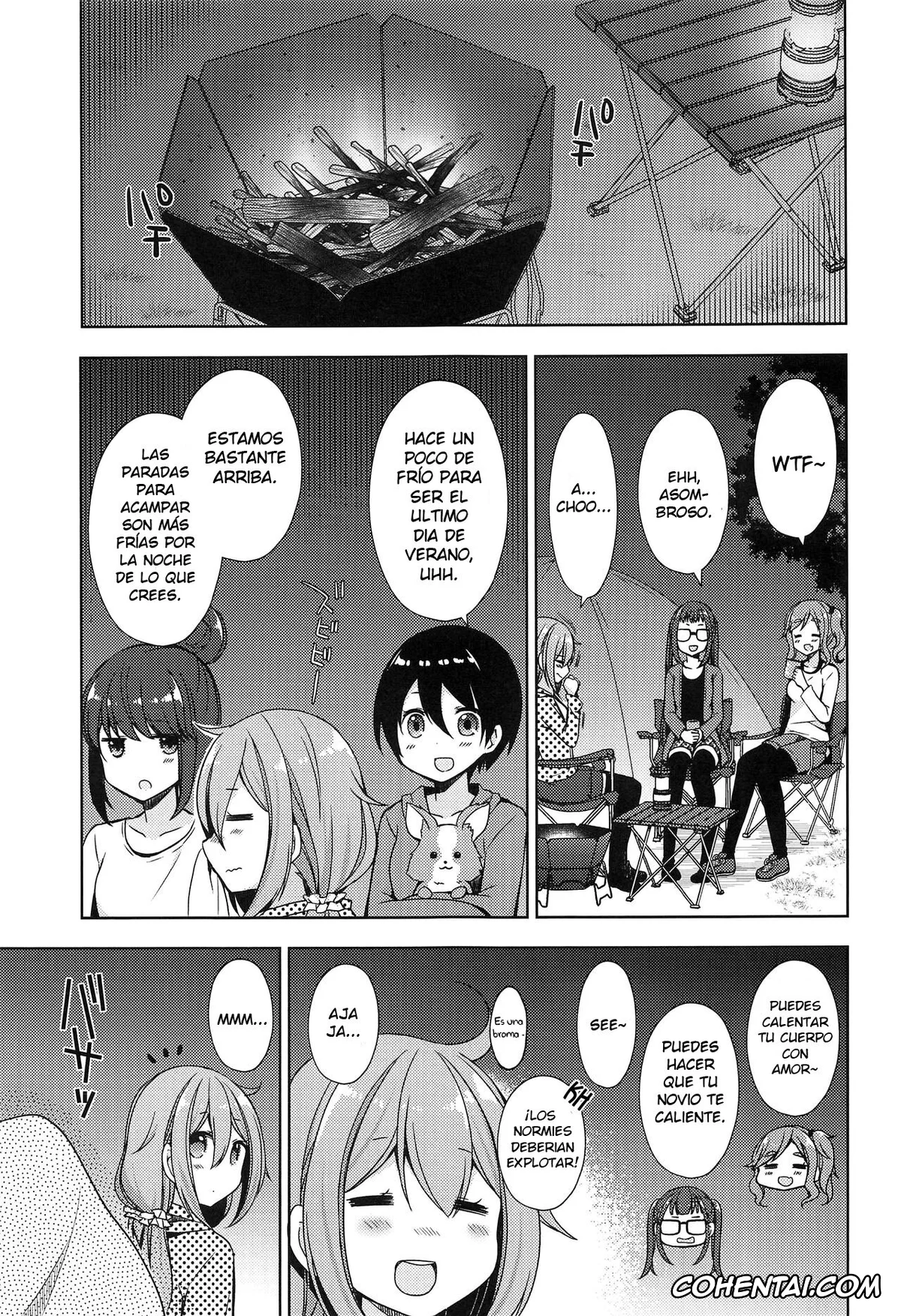 Yuru Camp | Laid-Back Camp hentai, Nadeshiko Kagamihara hentai, Rin Shima hentai, Rin to Nadeshiko ~Camp no Yoru wa Hen~ (Yuru Camp), pagina 3