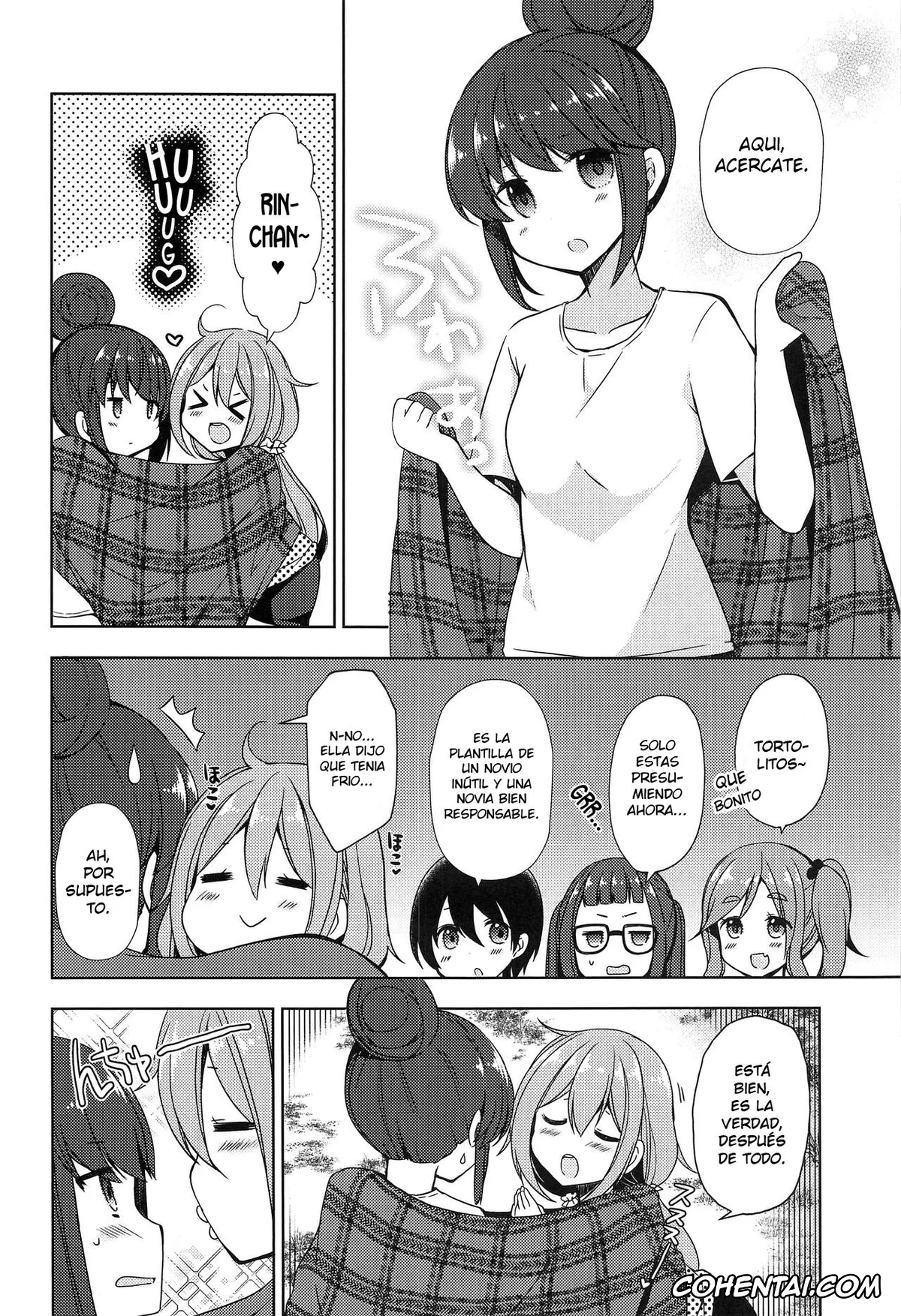 Yuru Camp | Laid-Back Camp xxx, Nadeshiko Kagamihara xxx, Rin Shima xxx, Rin to Nadeshiko ~Camp no Yoru wa Hen~ (Yuru Camp), pagina 4