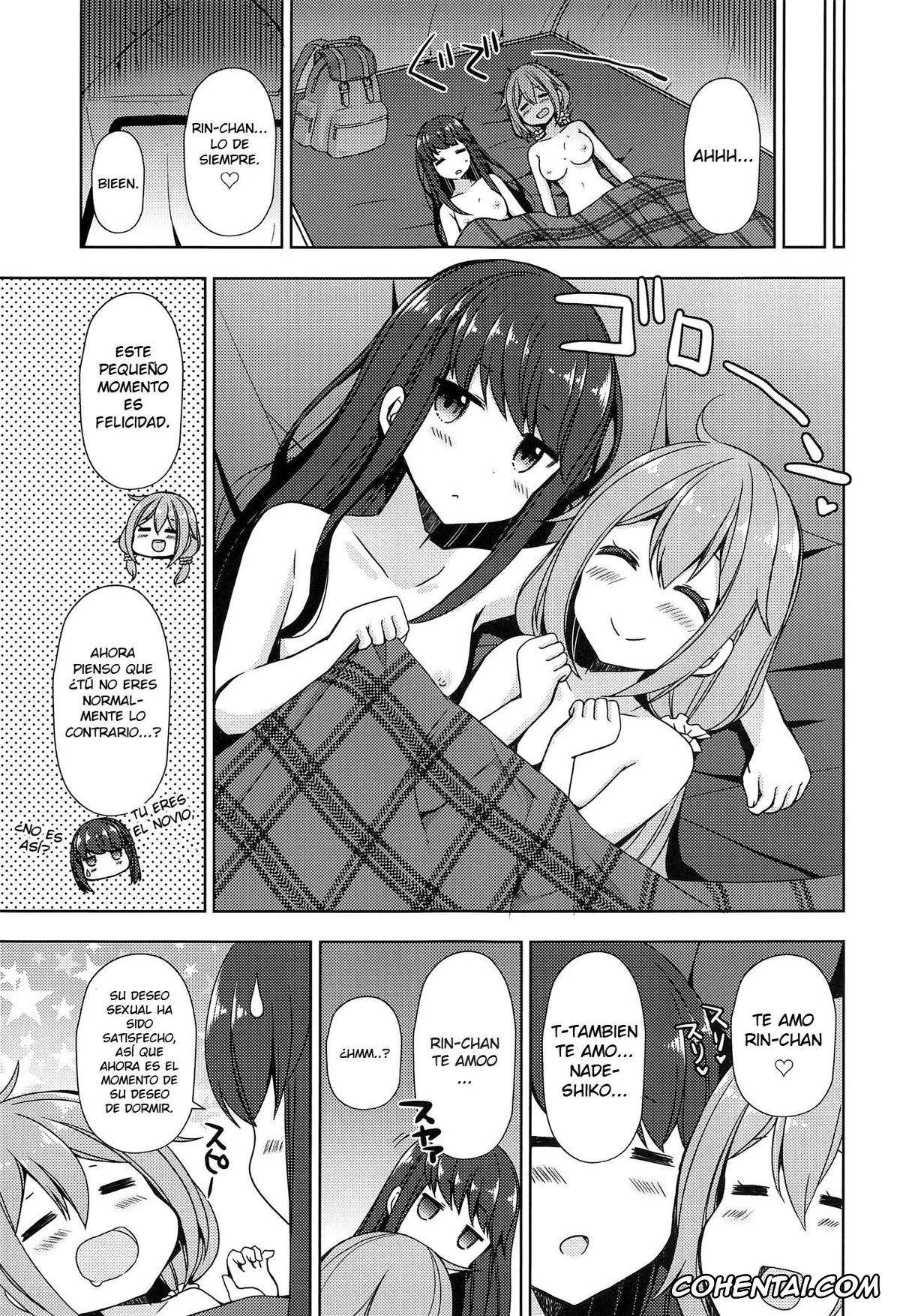 Yuru Camp | Laid-Back Camp xxx, Nadeshiko Kagamihara xxx, Rin Shima xxx, Rin to Nadeshiko ~Camp no Yoru wa Hen~ (Yuru Camp), pagina 13