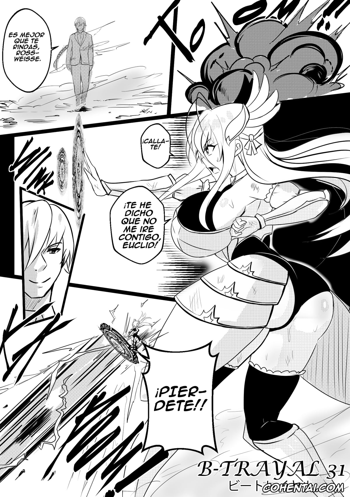 Highschool DxD porno, Rossweisse porno, B-Trayal 31 Rossweisse (Highschool DxD), pagina 2