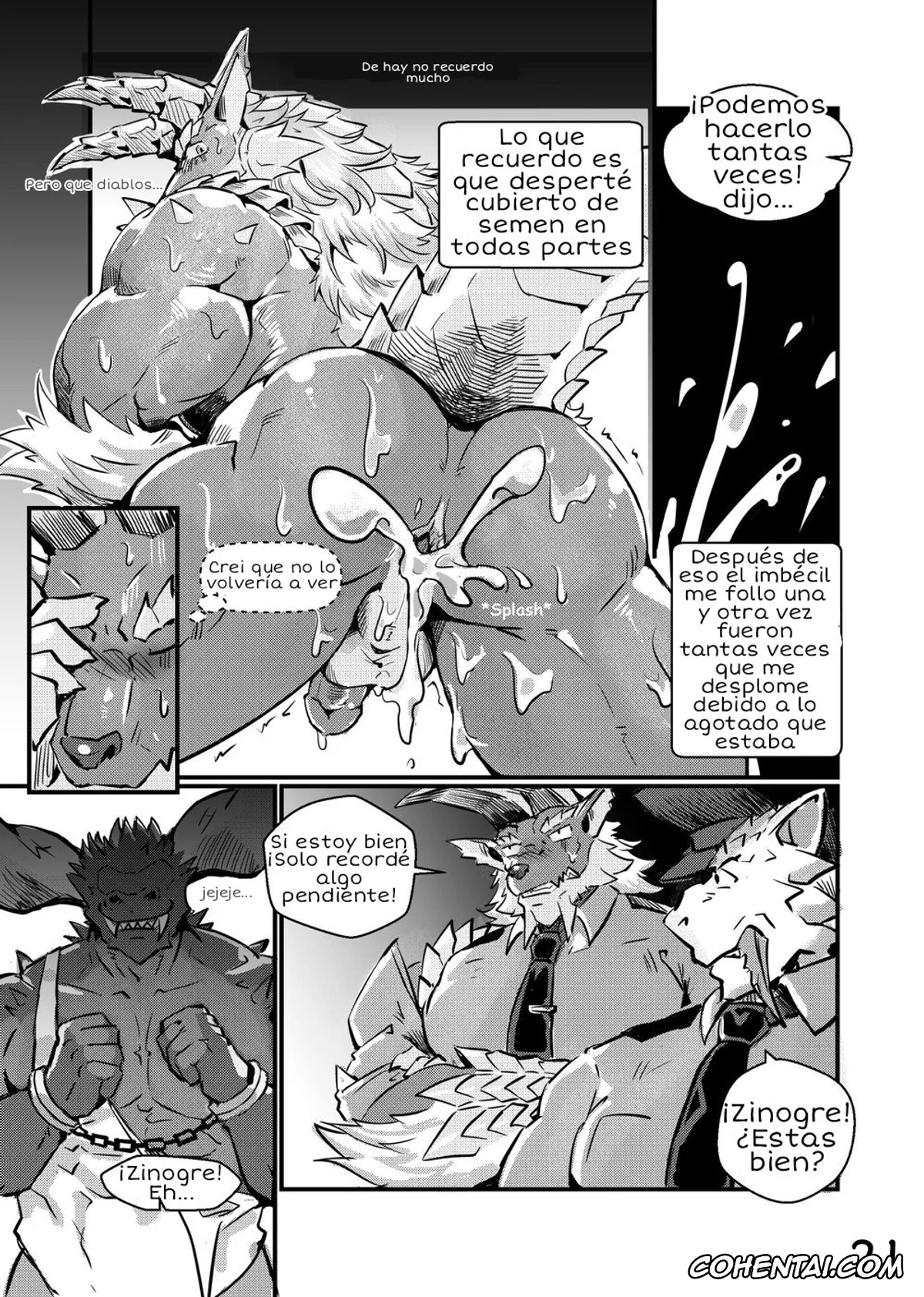 Monster Hunter xxx, Nergigante xxx, Zinogre xxx, The Secret Matters of the Guiding Land (Monster Hunter), pagina 22