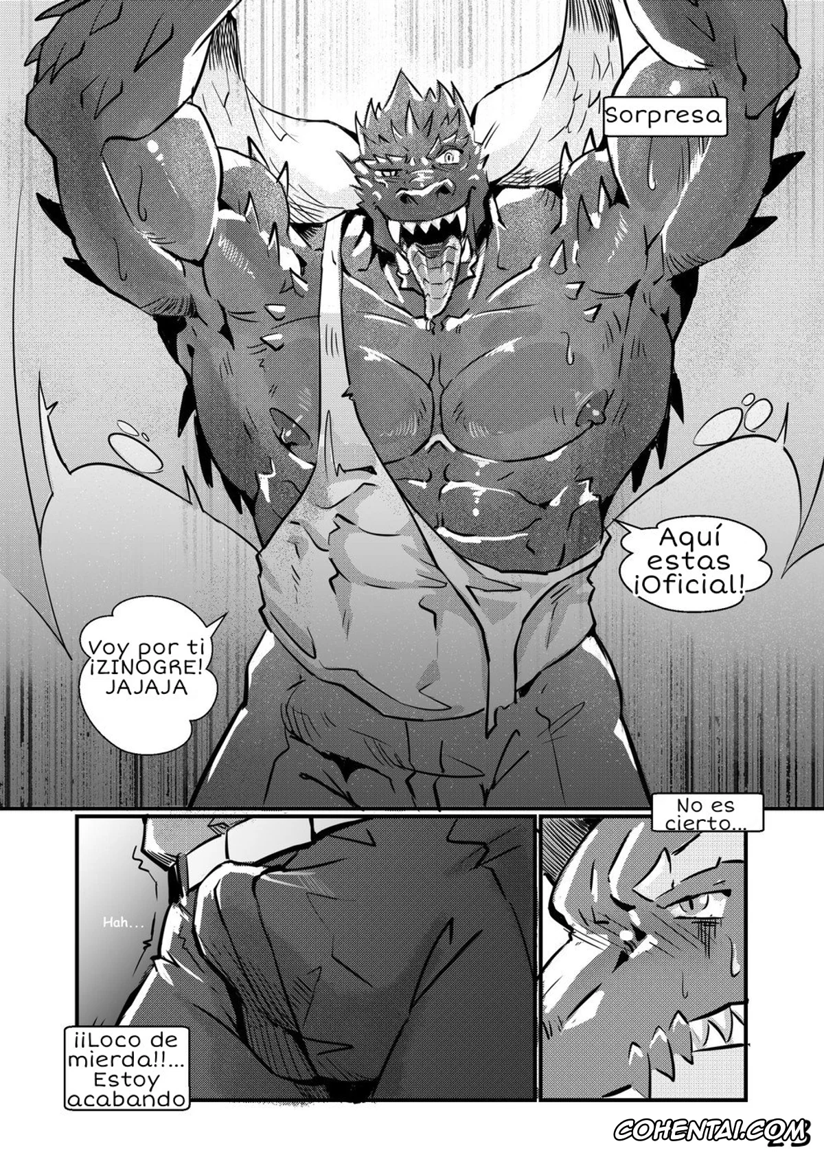 Monster Hunter hentai, Nergigante hentai, Zinogre hentai, The Secret Matters of the Guiding Land (Monster Hunter), pagina 24